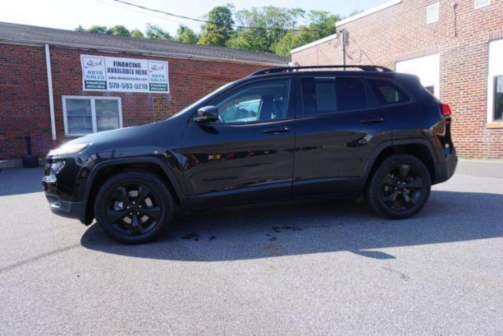 2016 Brilliant Black Crystal Pearl Coat Jeep Cherokee Limited 4WD (1C4PJMDS0GW) with an 3.2L V6 DOHC 24V engine, 9-Speed Automatic transmission, located at 312 Centre Ave, Schuylkill Haven, PA, 17972, (570) 593-5278, 40.638130, -76.177383 - adaptive cruise control, driver's seat memory, HID headlamps, heated exterior mirrors, heated front seats, leather seats, luggage rack, navigation system, passive keyless entry, power driver's seat, power liftgate, power sunroof, rear parking sensors, remote engine starter - Photo#0