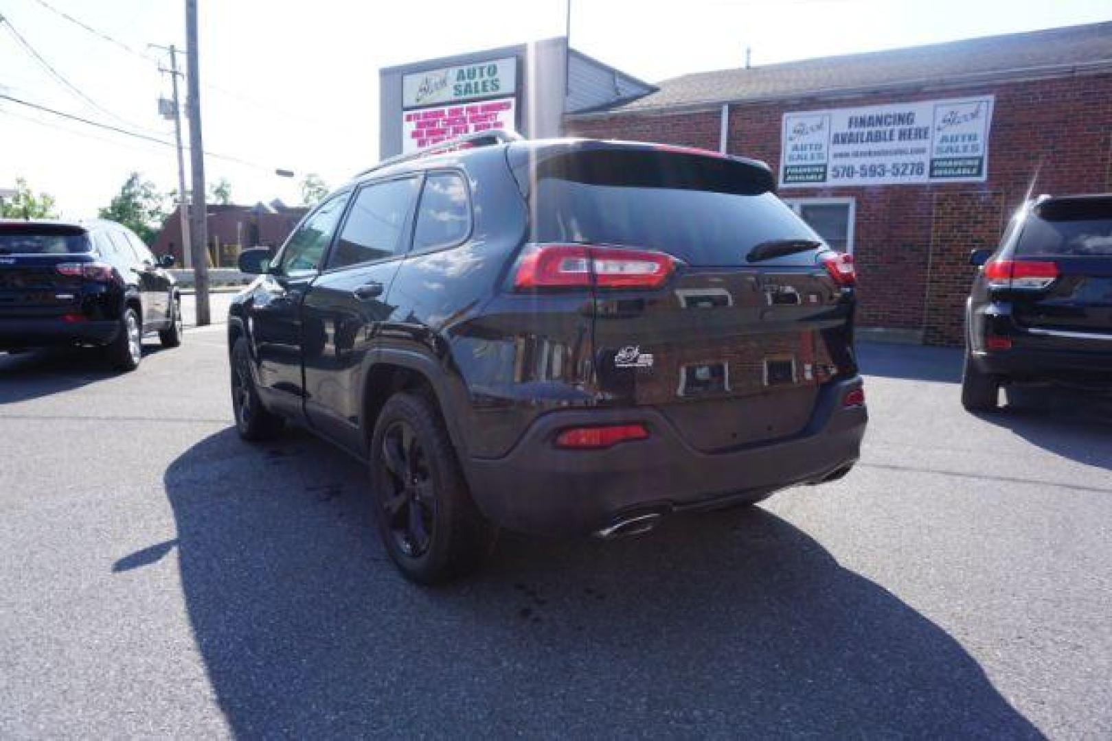 2016 Brilliant Black Crystal Pearl Coat Jeep Cherokee Limited 4WD (1C4PJMDS0GW) with an 3.2L V6 DOHC 24V engine, 9-Speed Automatic transmission, located at 312 Centre Ave, Schuylkill Haven, PA, 17972, (570) 593-5278, 40.638130, -76.177383 - adaptive cruise control, driver's seat memory, HID headlamps, heated exterior mirrors, heated front seats, leather seats, luggage rack, navigation system, passive keyless entry, power driver's seat, power liftgate, power sunroof, rear parking sensors, remote engine starter - Photo#18