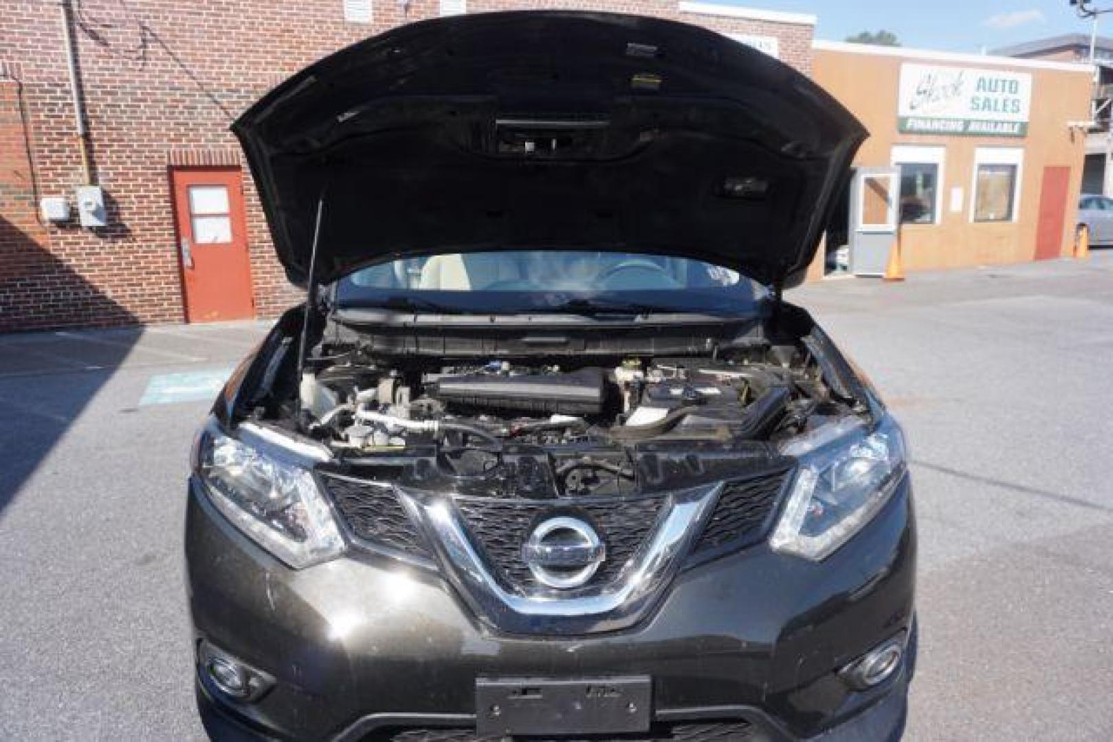 2016 Midnight Jade /Almond, cloth Nissan Rogue SV AWD (KNMAT2MV4GP) with an 2.5L L4 DOHC 16V engine, Continuously Variable Transmission transmission, located at 312 Centre Ave, Schuylkill Haven, PA, 17972, (570) 593-5278, 40.638130, -76.177383 - FOG LIGHTS, HEATED EXTERIOR MIRRORS, HEATED FRONT SEATS, NAVIGATION SYSTEM, POWER LIFTGATE, POWER SUNROOF - Photo#59