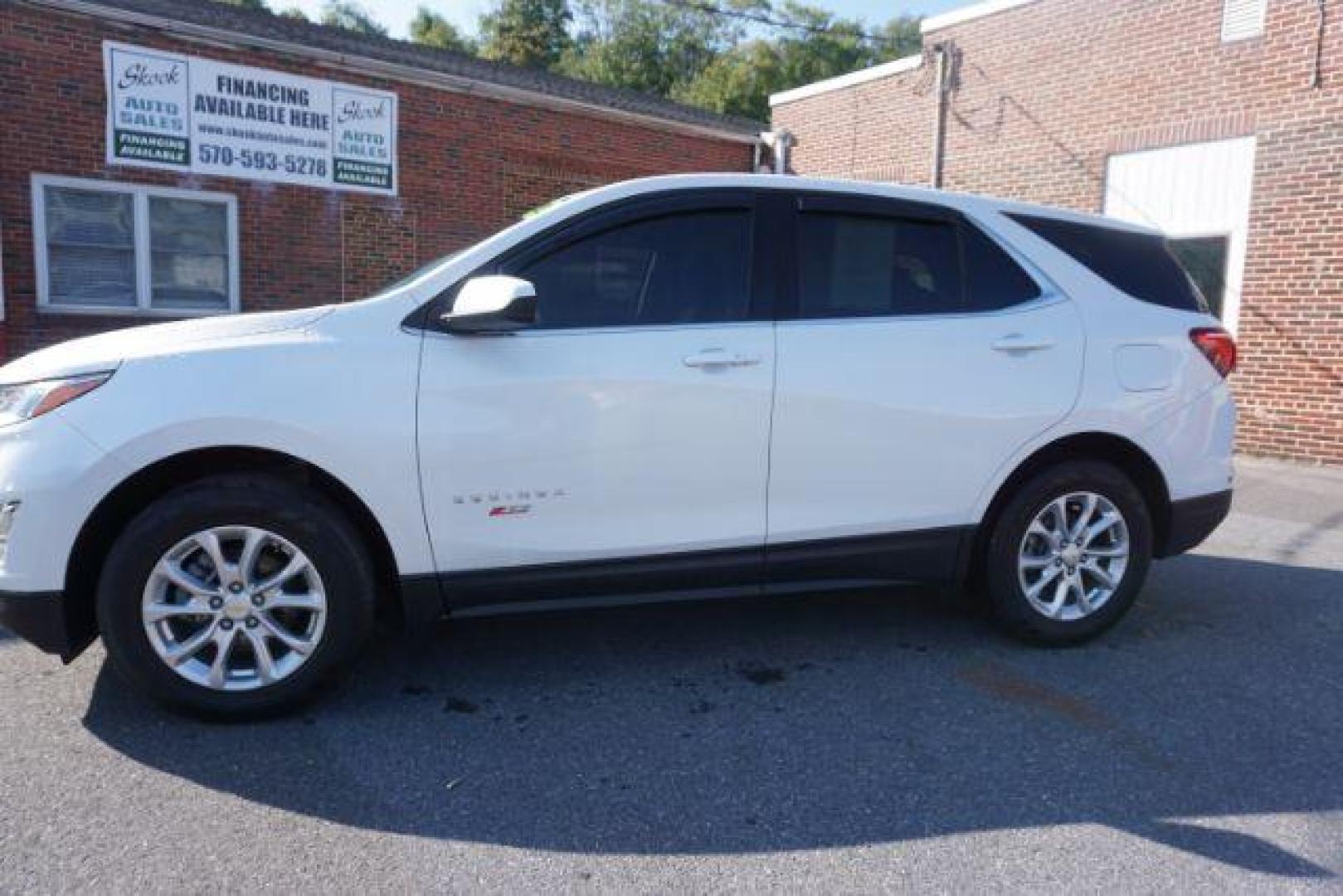 2020 Summit White /Jet Black, premium cloth Chevrolet Equinox LT AWD (2GNAXUEV2L6) with an 1.5L L4 DOHC 16V TURBO engine, 6-Speed Automatic transmission, located at 312 Centre Ave, Schuylkill Haven, PA, 17972, (570) 593-5278, 40.638130, -76.177383 - Navigation system - Photo#0