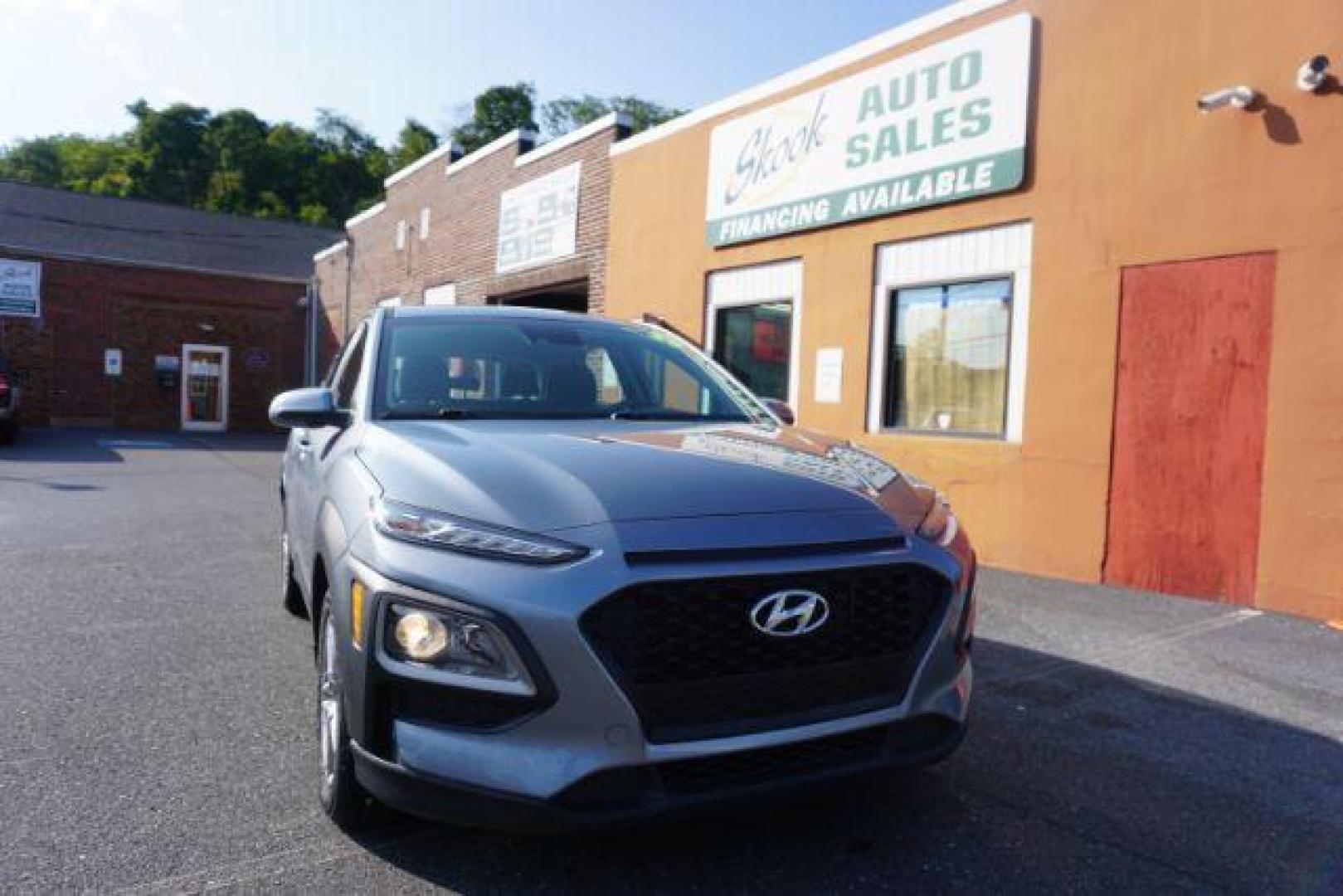 2019 Sonic Silver /Black, cloth Hyundai Kona SE (KM8K12AA2KU) with an 2.0L L4 DOHC 16V engine, 6-Speed Automatic transmission, located at 312 Centre Ave, Schuylkill Haven, PA, 17972, (570) 593-5278, 40.638130, -76.177383 - Universal Garage Door Opener - Photo#2