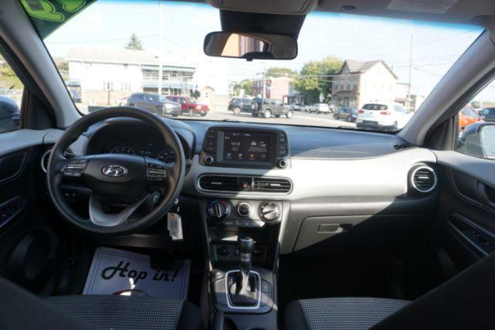 2019 Sonic Silver /Black, cloth Hyundai Kona SE (KM8K12AA2KU) with an 2.0L L4 DOHC 16V engine, 6-Speed Automatic transmission, located at 312 Centre Ave, Schuylkill Haven, PA, 17972, (570) 593-5278, 40.638130, -76.177383 - Universal Garage Door Opener - Photo#42