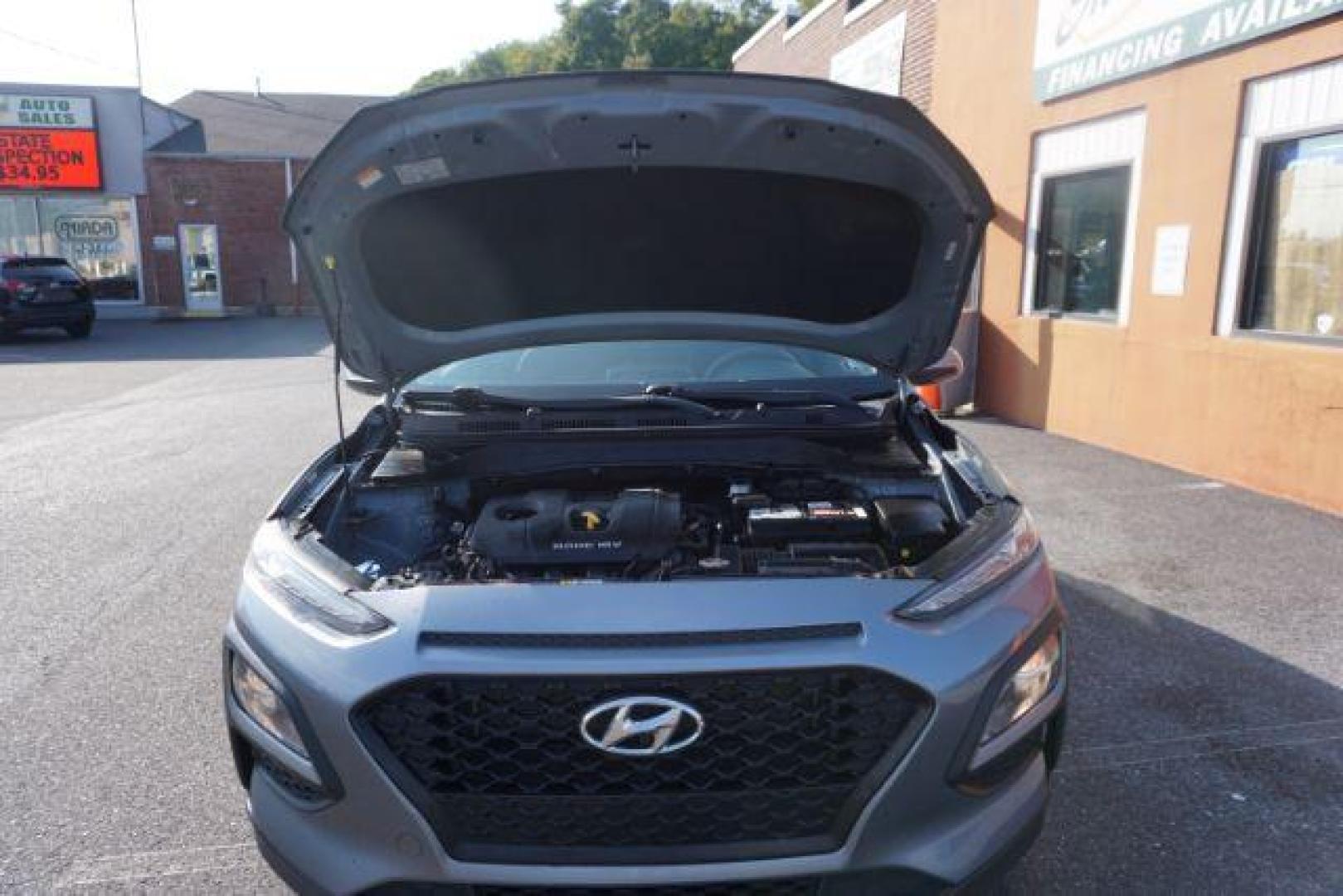 2019 Sonic Silver /Black, cloth Hyundai Kona SE (KM8K12AA2KU) with an 2.0L L4 DOHC 16V engine, 6-Speed Automatic transmission, located at 312 Centre Ave, Schuylkill Haven, PA, 17972, (570) 593-5278, 40.638130, -76.177383 - Universal Garage Door Opener - Photo#58