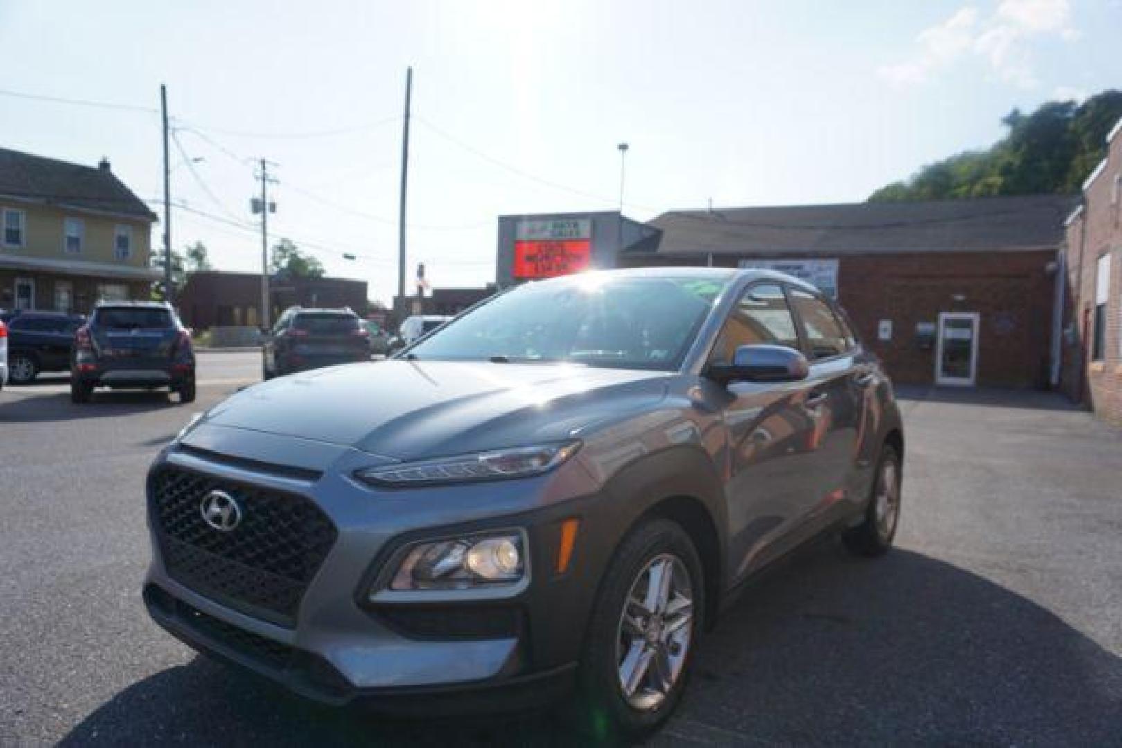 2019 Sonic Silver /Black, cloth Hyundai Kona SE (KM8K12AA2KU) with an 2.0L L4 DOHC 16V engine, 6-Speed Automatic transmission, located at 312 Centre Ave, Schuylkill Haven, PA, 17972, (570) 593-5278, 40.638130, -76.177383 - Universal Garage Door Opener - Photo#5