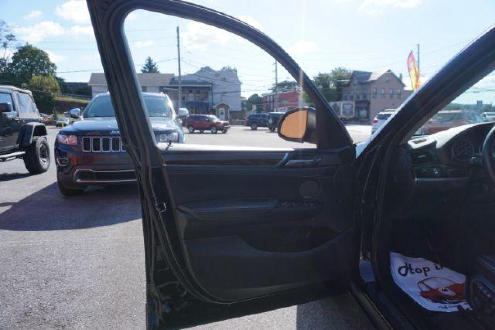 2016 Black Sapphire Metallic /Beige SensaTec, leatherette BMW X3 xDrive28i (5UXWX9C53G0) with an 2.0L L4 DOHC 16V engine, 8-Speed Automatic transmission, located at 312 Centre Ave, Schuylkill Haven, PA, 17972, (570) 593-5278, 40.638130, -76.177383 - adaptive cruise control, blind spot monitor, collision avoidance system, driver assist plus pkg, HID headlamps, lane departure warning, M Sport Pkg - Photo#19