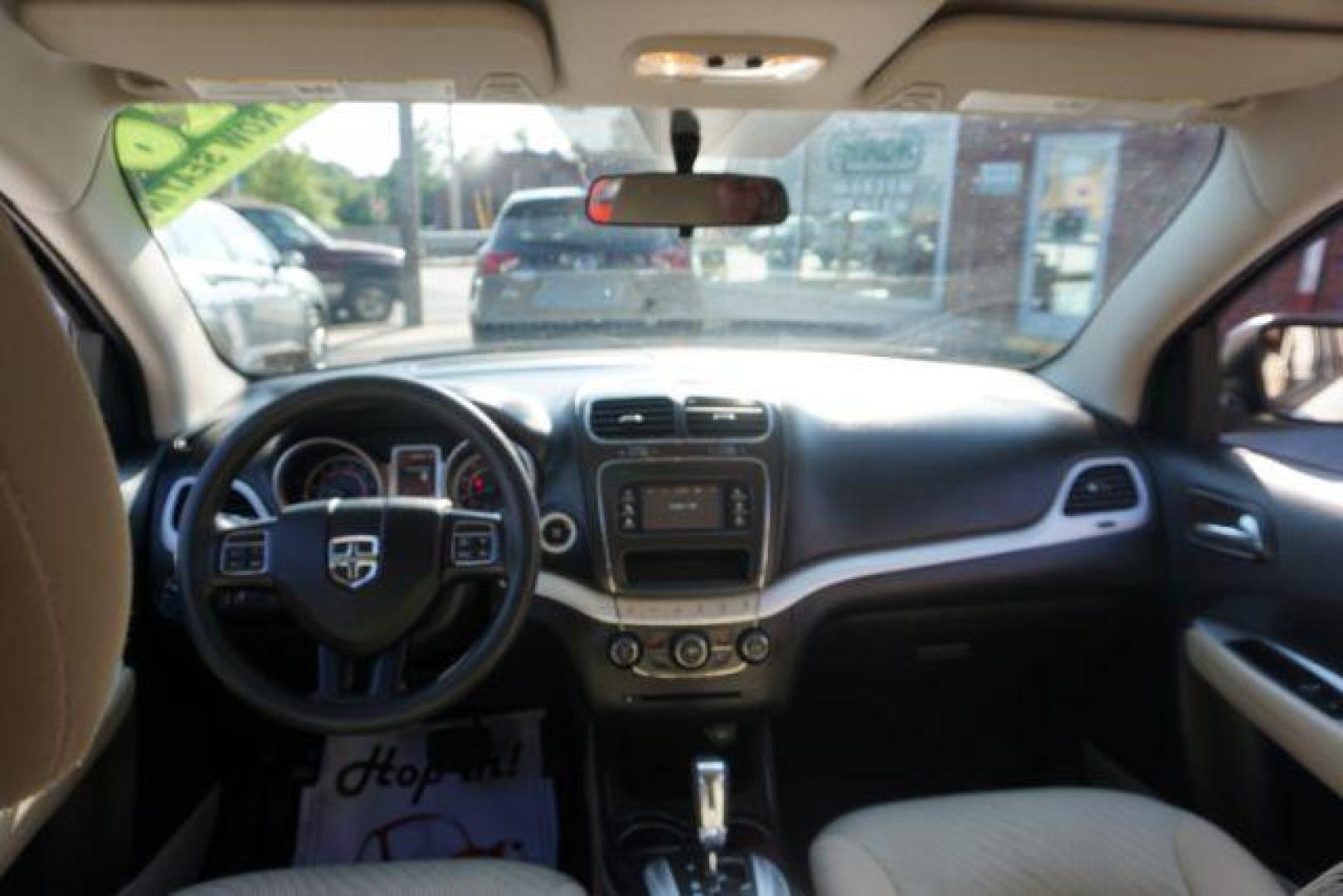 2016 Pearl White Tri-Coat /Black/Light Frost Beige, premium cloth Dodge Journey SXT AWD (3C4PDDBG5GT) with an 3.6L V6 DOHC 24V engine, 6-Speed Automatic transmission, located at 312 Centre Ave, Schuylkill Haven, PA, 17972, (570) 593-5278, 40.638130, -76.177383 - back up camera, power driver's seat, rear parking sensors - Photo#40