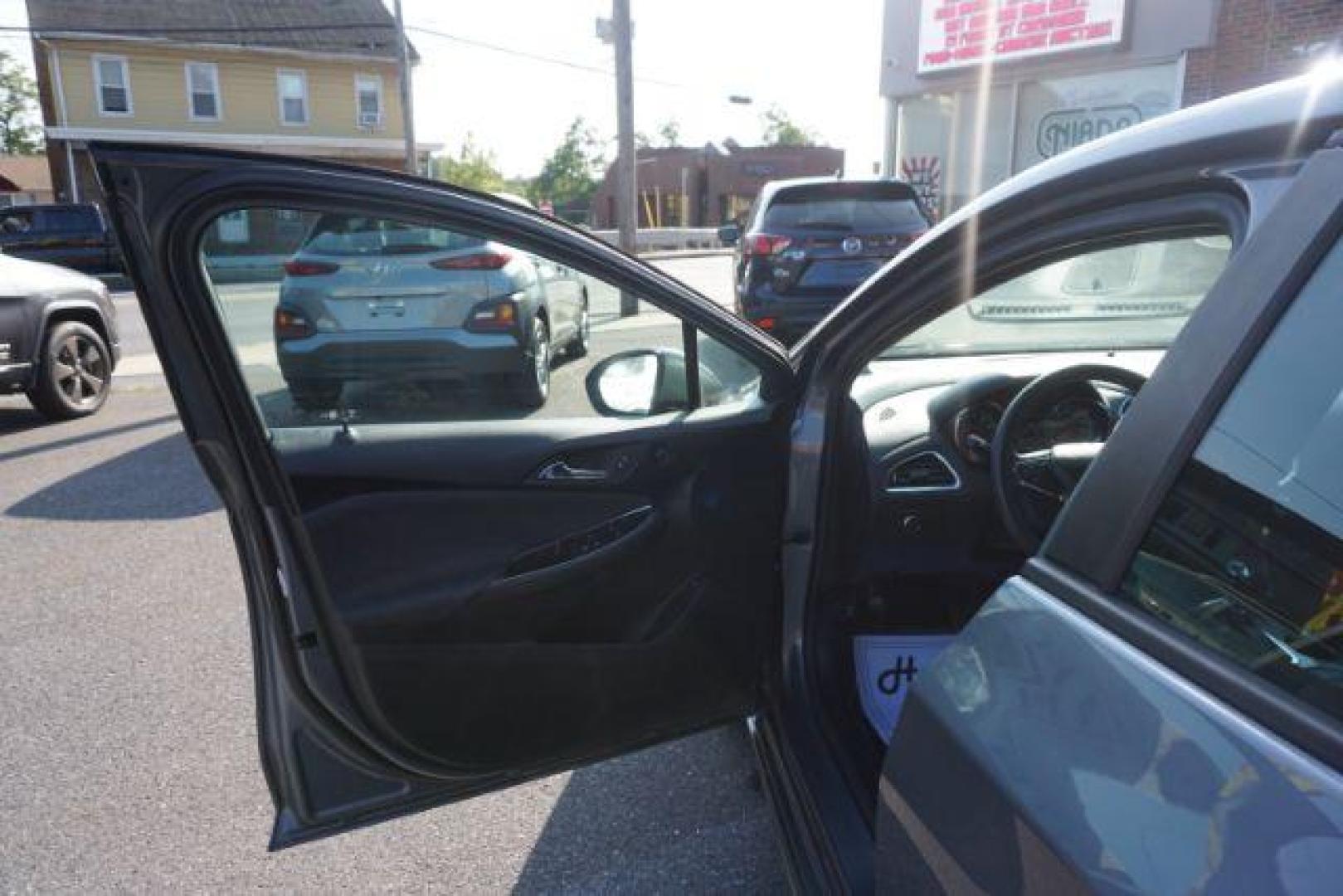 2019 Satin Steel Gray Metallic /Jet Black/Galvanized, cloth Chevrolet Cruze LT Auto (1G1BE5SM0K7) with an 1.4L L4 DOHC 16V TURBO engine, 6-Speed Automatic transmission, located at 312 Centre Ave, Schuylkill Haven, PA, 17972, (570) 593-5278, 40.638130, -76.177383 - fog lights, heated exterior mirrors, heated front seats, passive keyless entry, power drivers seat, RS Package, rear parking sensors - Photo#19