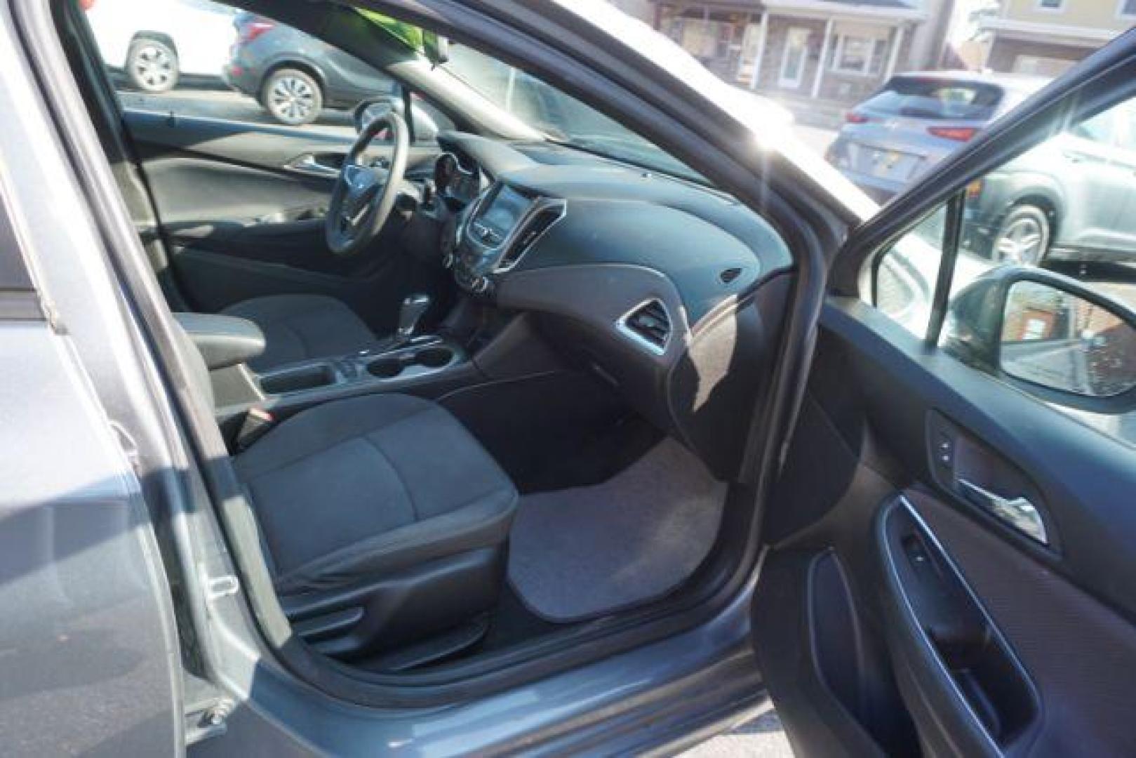 2019 Satin Steel Gray Metallic /Jet Black/Galvanized, cloth Chevrolet Cruze LT Auto (1G1BE5SM0K7) with an 1.4L L4 DOHC 16V TURBO engine, 6-Speed Automatic transmission, located at 312 Centre Ave, Schuylkill Haven, PA, 17972, (570) 593-5278, 40.638130, -76.177383 - fog lights, heated exterior mirrors, heated front seats, passive keyless entry, power drivers seat, RS Package, rear parking sensors - Photo#52