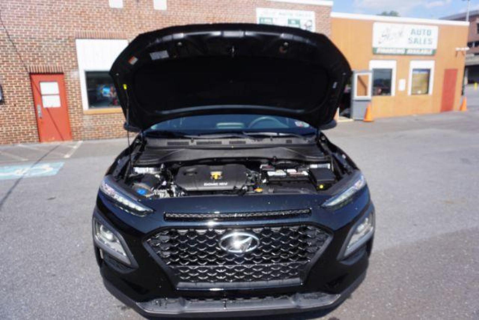 2021 black /black Hyundai Kona SE (KM8K12AA8MU) with an 2.0L L4 DOHC 16V engine, 6-Speed Automatic transmission, located at 312 Centre Ave, Schuylkill Haven, PA, 17972, (570) 593-5278, 40.638130, -76.177383 - Photo#53