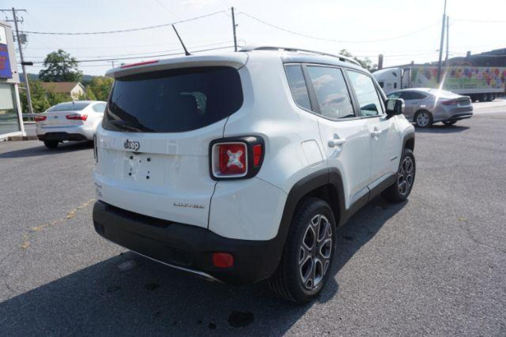 2017 Alpine White /Black, leather Jeep Renegade Limited 4WD (ZACCJBDB1HP) with an 2.4L L4 DOHC 16V engine, 9-Speed Automatic transmission, located at 312 Centre Ave, Schuylkill Haven, PA, 17972, (570) 593-5278, 40.638130, -76.177383 - Photo#15