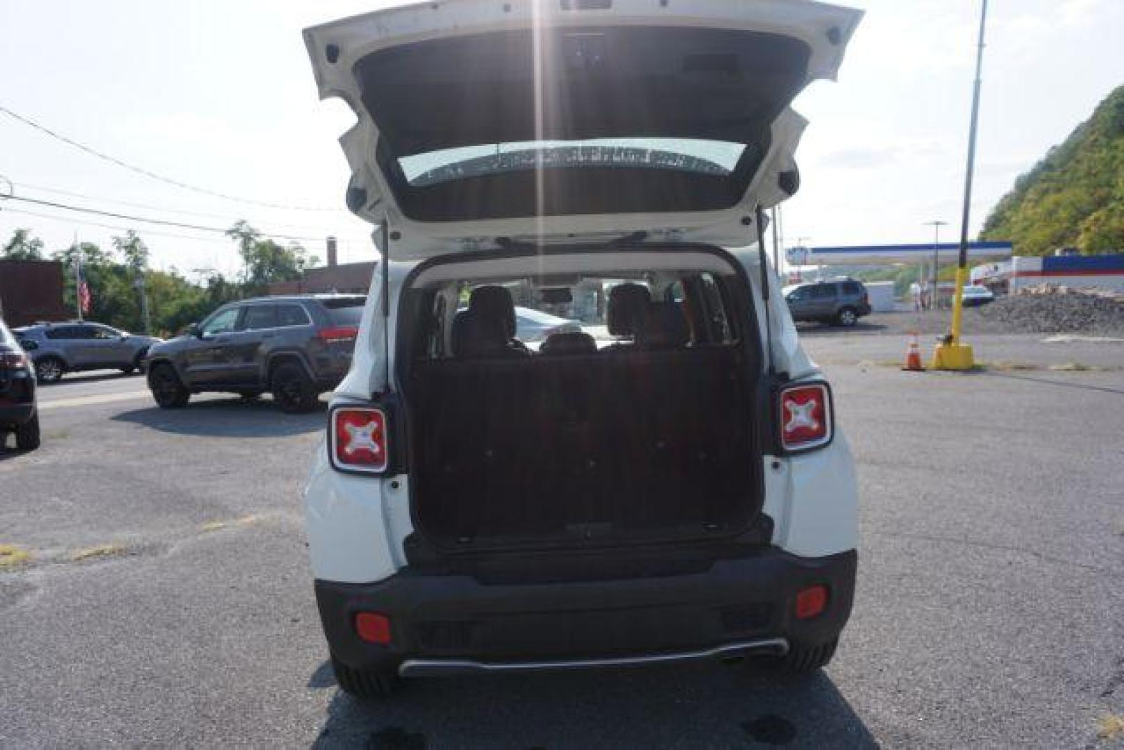 2017 Alpine White /Black, leather Jeep Renegade Limited 4WD (ZACCJBDB1HP) with an 2.4L L4 DOHC 16V engine, 9-Speed Automatic transmission, located at 312 Centre Ave, Schuylkill Haven, PA, 17972, (570) 593-5278, 40.638130, -76.177383 - Photo#40