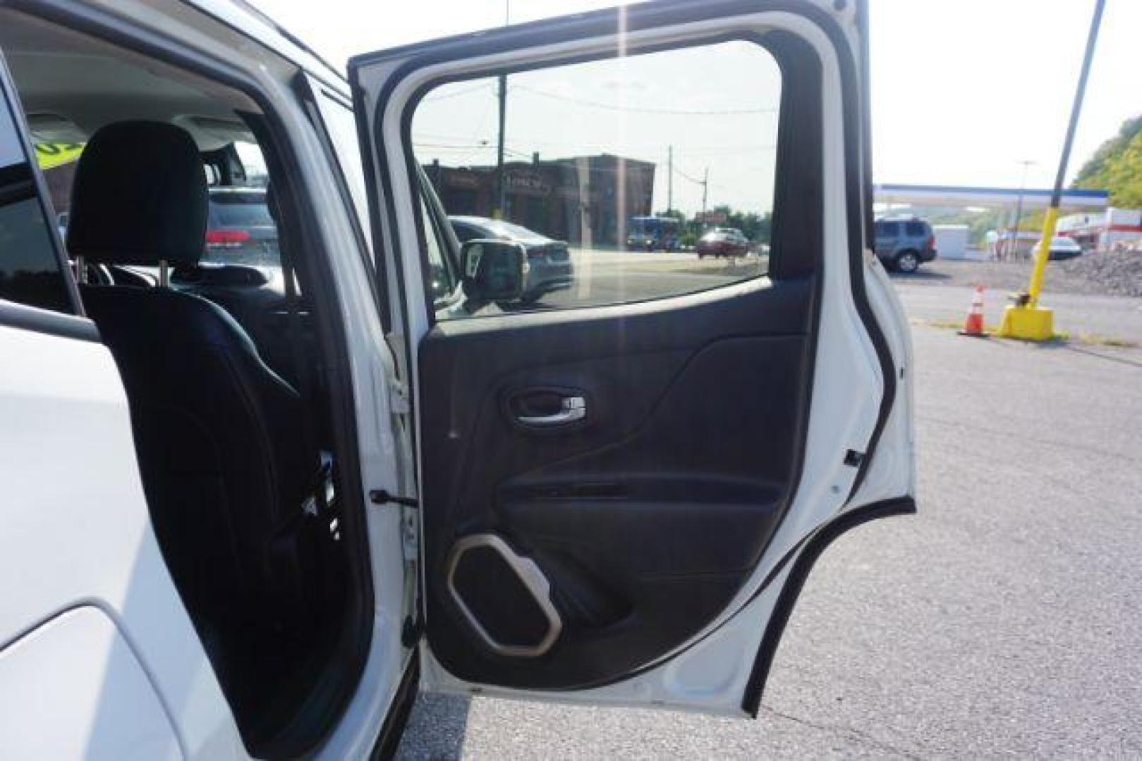 2017 Alpine White /Black, leather Jeep Renegade Limited 4WD (ZACCJBDB1HP) with an 2.4L L4 DOHC 16V engine, 9-Speed Automatic transmission, located at 312 Centre Ave, Schuylkill Haven, PA, 17972, (570) 593-5278, 40.638130, -76.177383 - Photo#42