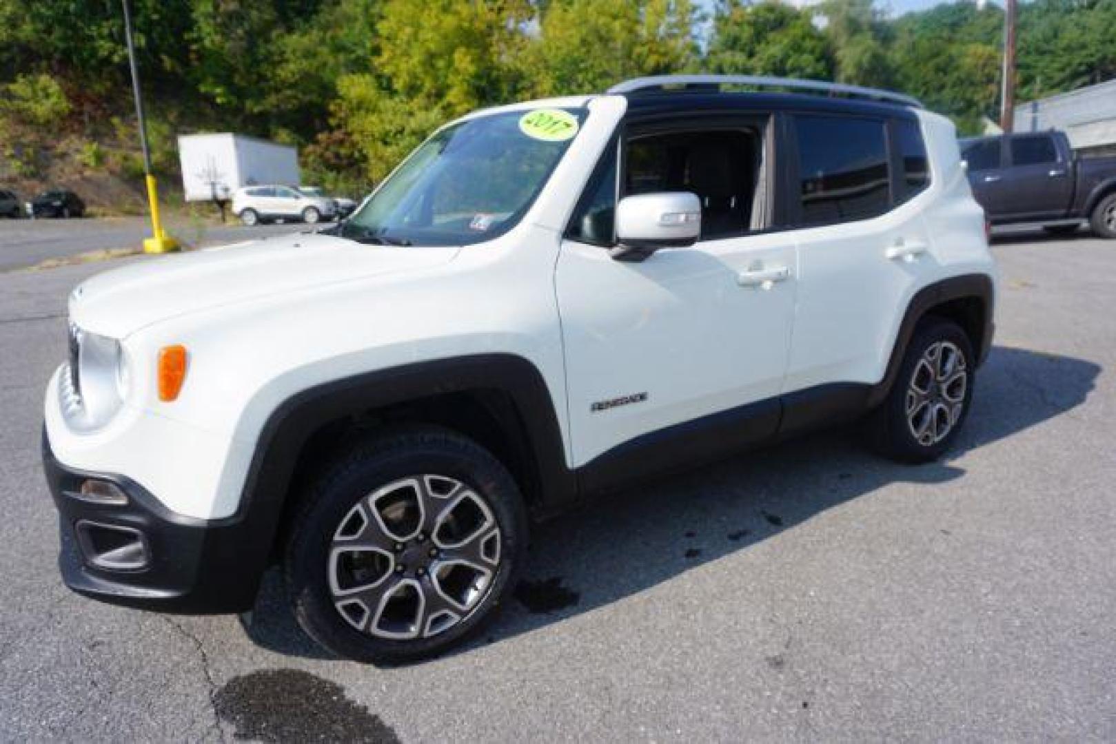 2017 Alpine White /Black, leather Jeep Renegade Limited 4WD (ZACCJBDB1HP) with an 2.4L L4 DOHC 16V engine, 9-Speed Automatic transmission, located at 312 Centre Ave, Schuylkill Haven, PA, 17972, (570) 593-5278, 40.638130, -76.177383 - Photo#7