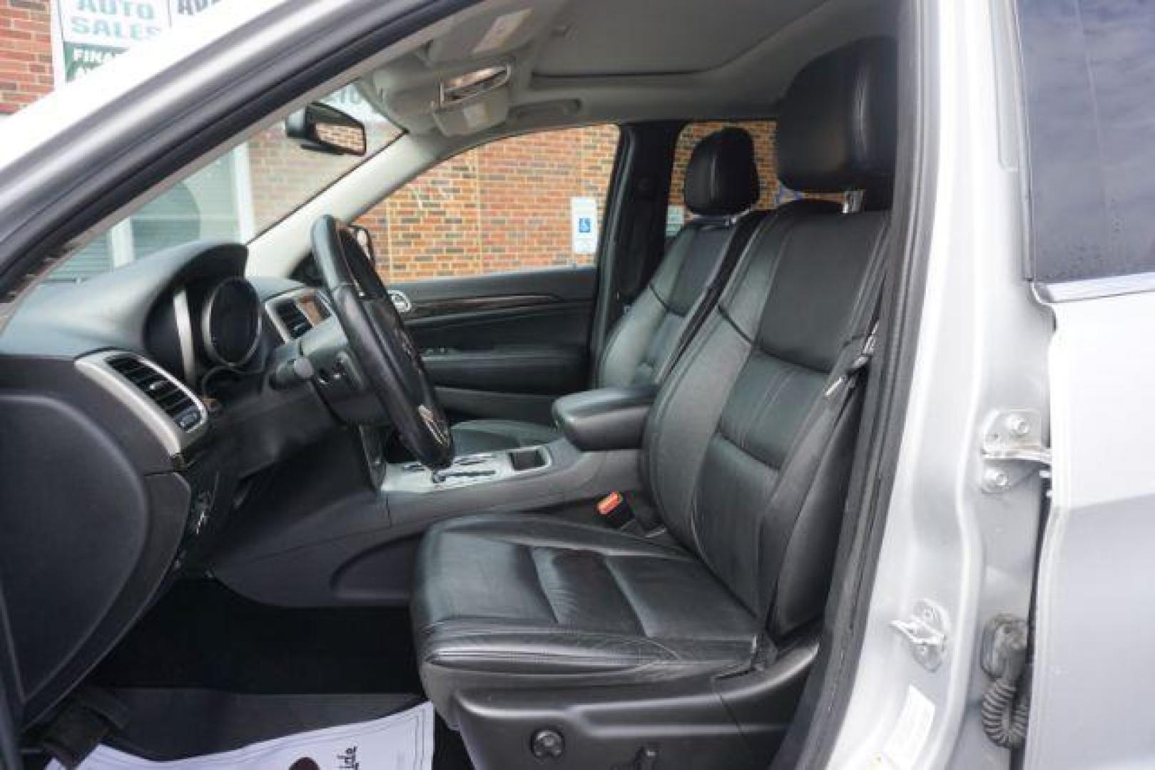 2012 Bright Silver Metallic /Black Leather Interior Jeep Grand Cherokee Laredo 4WD (1C4RJFAG2CC) with an 3.6L V6 DOHC 24V engine, 5-Speed Automatic transmission, located at 312 Centre Ave, Schuylkill Haven, PA, 17972, (570) 593-5278, 40.638130, -76.177383 - automatic climate control, back up camera, heated front seats, leather seats, navigation, power liftgate, rear parking sensors - Photo#23