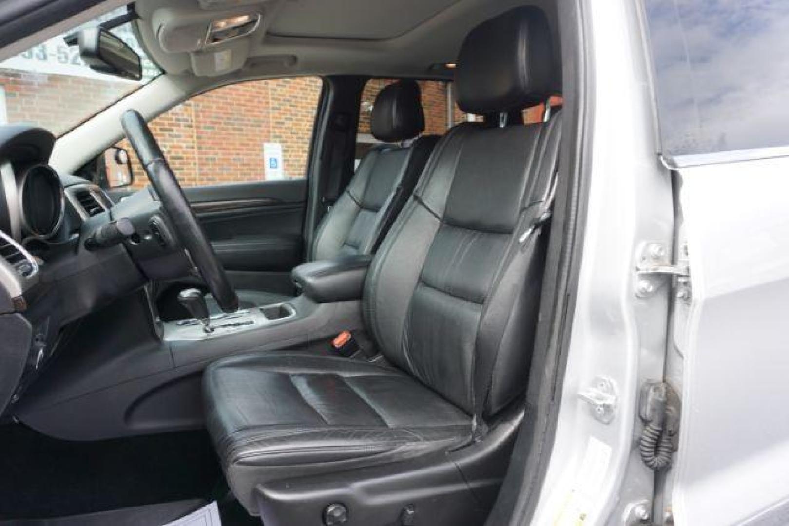 2012 Bright Silver Metallic /Black Leather Interior Jeep Grand Cherokee Laredo 4WD (1C4RJFAG2CC) with an 3.6L V6 DOHC 24V engine, 5-Speed Automatic transmission, located at 312 Centre Ave, Schuylkill Haven, PA, 17972, (570) 593-5278, 40.638130, -76.177383 - automatic climate control, back up camera, heated front seats, leather seats, navigation, power liftgate, rear parking sensors - Photo#24