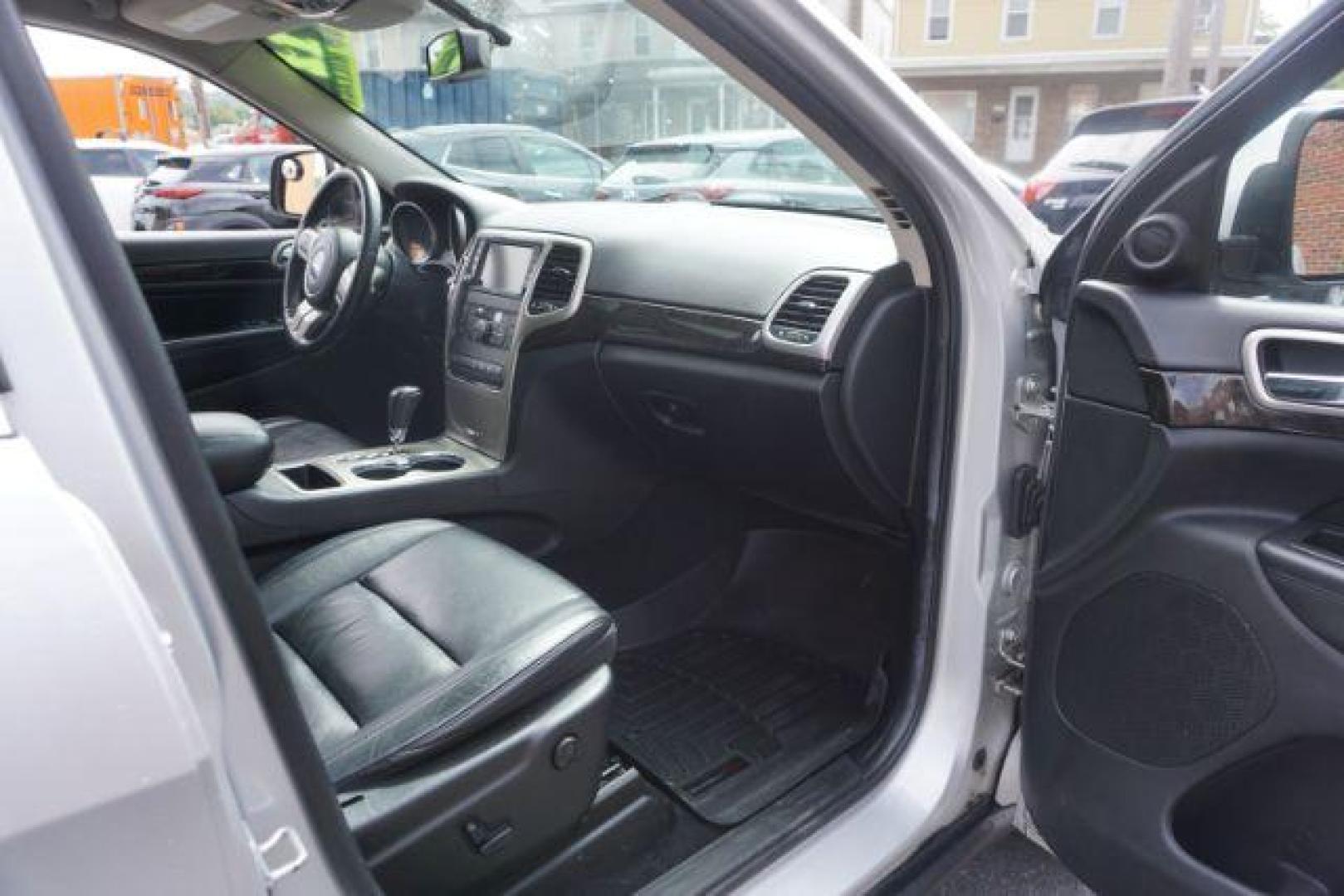 2012 Bright Silver Metallic /Black Leather Interior Jeep Grand Cherokee Laredo 4WD (1C4RJFAG2CC) with an 3.6L V6 DOHC 24V engine, 5-Speed Automatic transmission, located at 312 Centre Ave, Schuylkill Haven, PA, 17972, (570) 593-5278, 40.638130, -76.177383 - automatic climate control, back up camera, heated front seats, leather seats, navigation, power liftgate, rear parking sensors - Photo#53