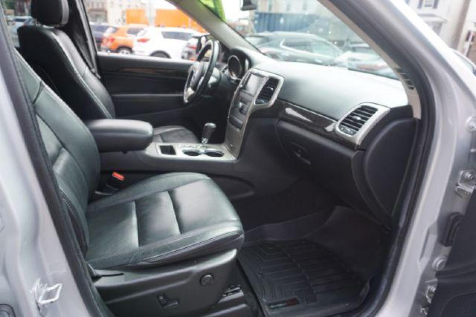 2012 Bright Silver Metallic /Black Leather Interior Jeep Grand Cherokee Laredo 4WD (1C4RJFAG2CC) with an 3.6L V6 DOHC 24V engine, 5-Speed Automatic transmission, located at 312 Centre Ave, Schuylkill Haven, PA, 17972, (570) 593-5278, 40.638130, -76.177383 - automatic climate control, back up camera, heated front seats, leather seats, navigation, power liftgate, rear parking sensors - Photo#54