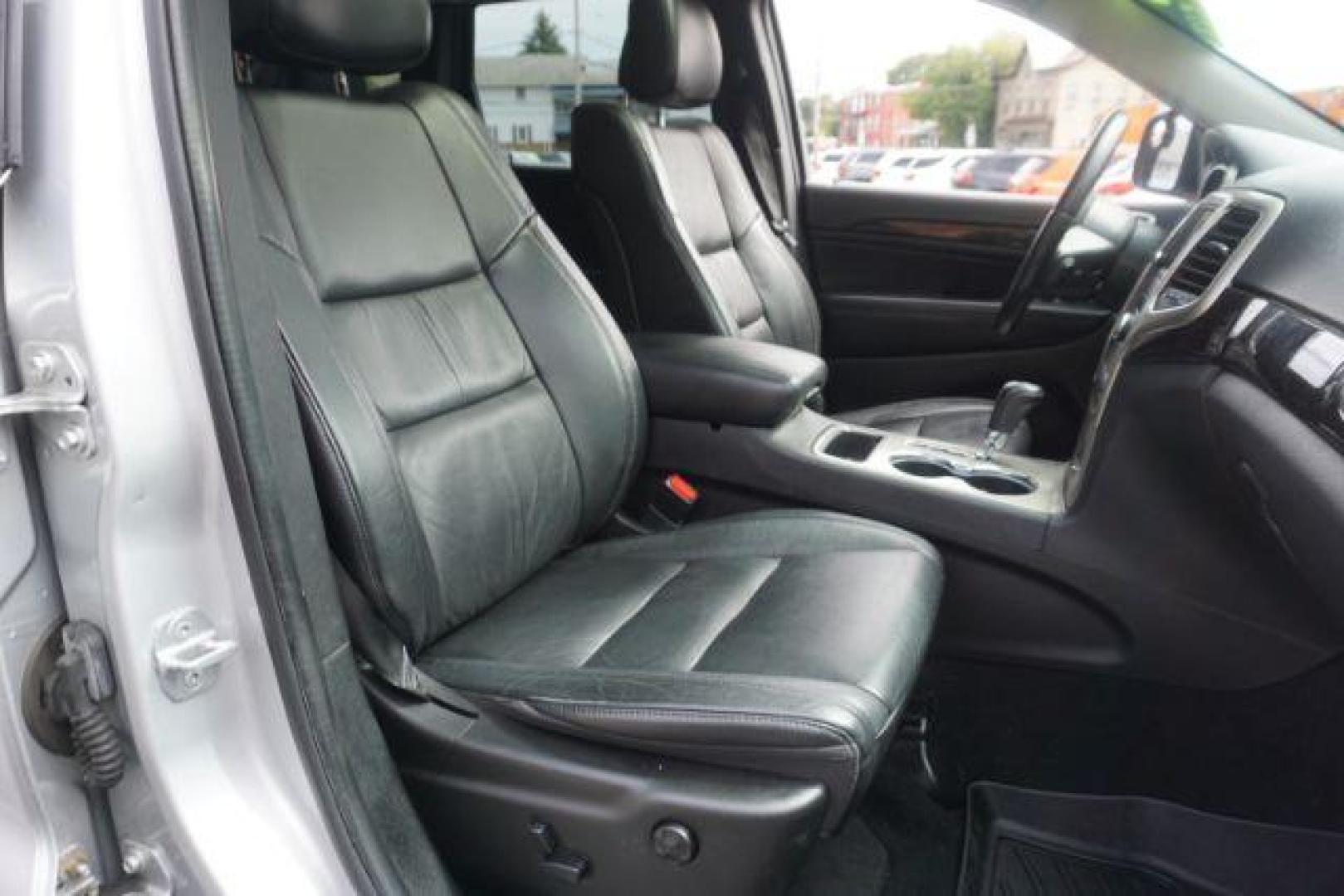 2012 Bright Silver Metallic /Black Leather Interior Jeep Grand Cherokee Laredo 4WD (1C4RJFAG2CC) with an 3.6L V6 DOHC 24V engine, 5-Speed Automatic transmission, located at 312 Centre Ave, Schuylkill Haven, PA, 17972, (570) 593-5278, 40.638130, -76.177383 - automatic climate control, back up camera, heated front seats, leather seats, navigation, power liftgate, rear parking sensors - Photo#56