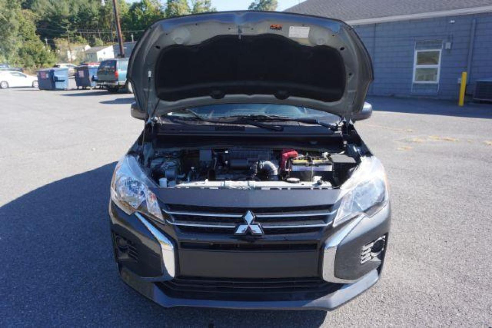 2024 Starlight Silver Metallic /Black Mitsubishi Mirage G4 ES (ML32FUFJ6RH) with an 1.2L L3 DOHC engine, Continuously Variable Transmission transmission, located at 312 Centre Ave, Schuylkill Haven, PA, 17972, (570) 593-5278, 40.638130, -76.177383 - aluminum/alloy wheels, rear parking sensors - Photo#54