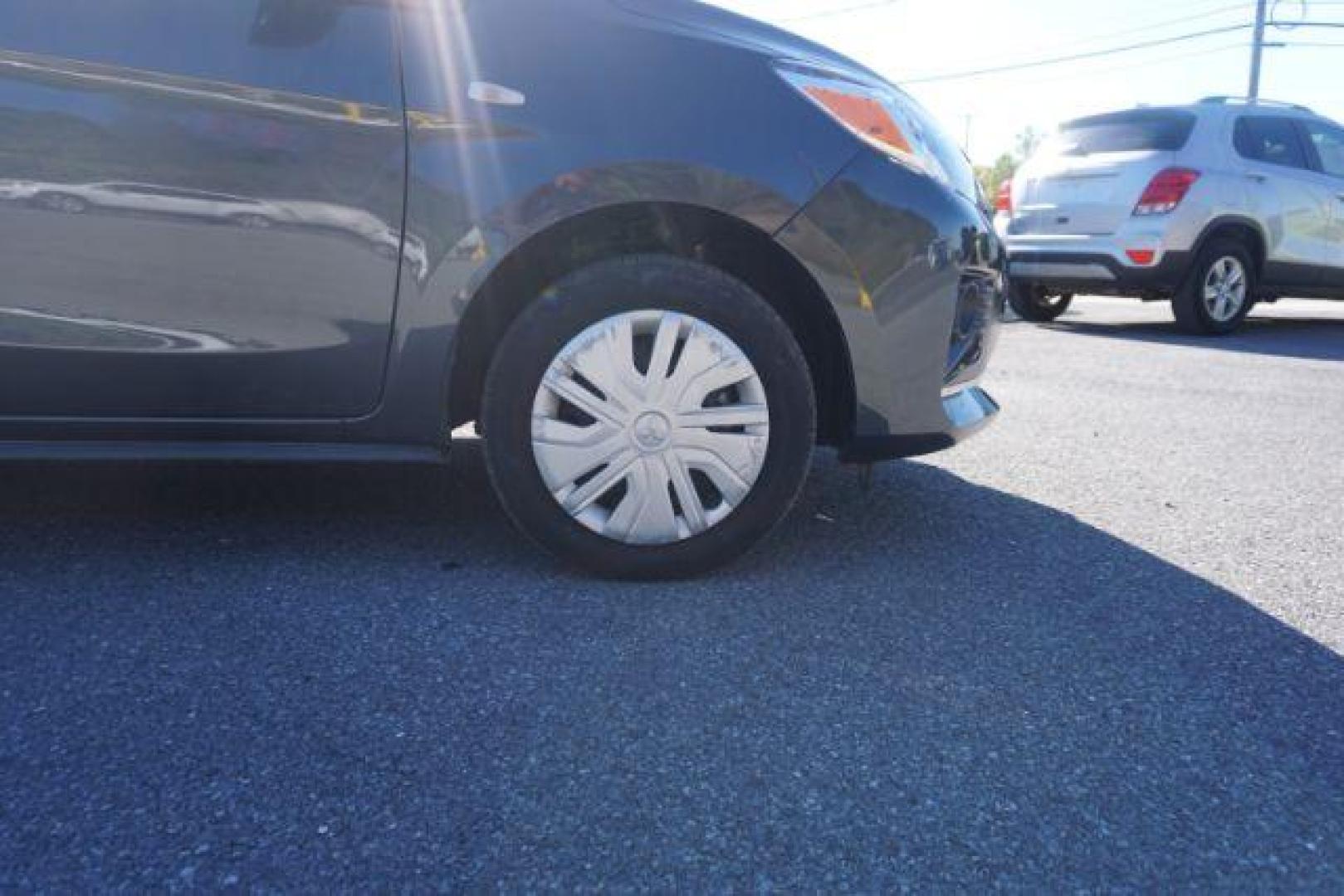 2024 Starlight Silver Metallic /Black Mitsubishi Mirage G4 ES (ML32FUFJ6RH) with an 1.2L L3 DOHC engine, Continuously Variable Transmission transmission, located at 312 Centre Ave, Schuylkill Haven, PA, 17972, (570) 593-5278, 40.638130, -76.177383 - aluminum/alloy wheels, rear parking sensors - Photo#15