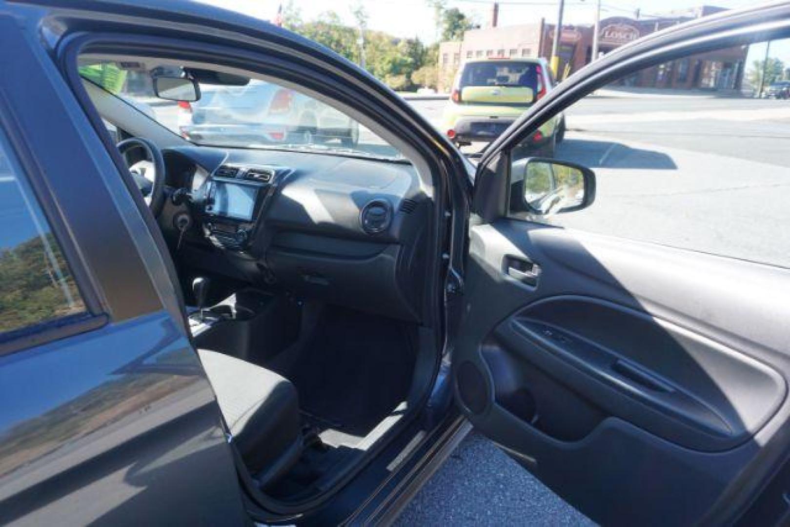 2024 Starlight Silver Metallic /Black Mitsubishi Mirage G4 ES (ML32FUFJ6RH) with an 1.2L L3 DOHC engine, Continuously Variable Transmission transmission, located at 312 Centre Ave, Schuylkill Haven, PA, 17972, (570) 593-5278, 40.638130, -76.177383 - aluminum/alloy wheels, rear parking sensors - Photo#49