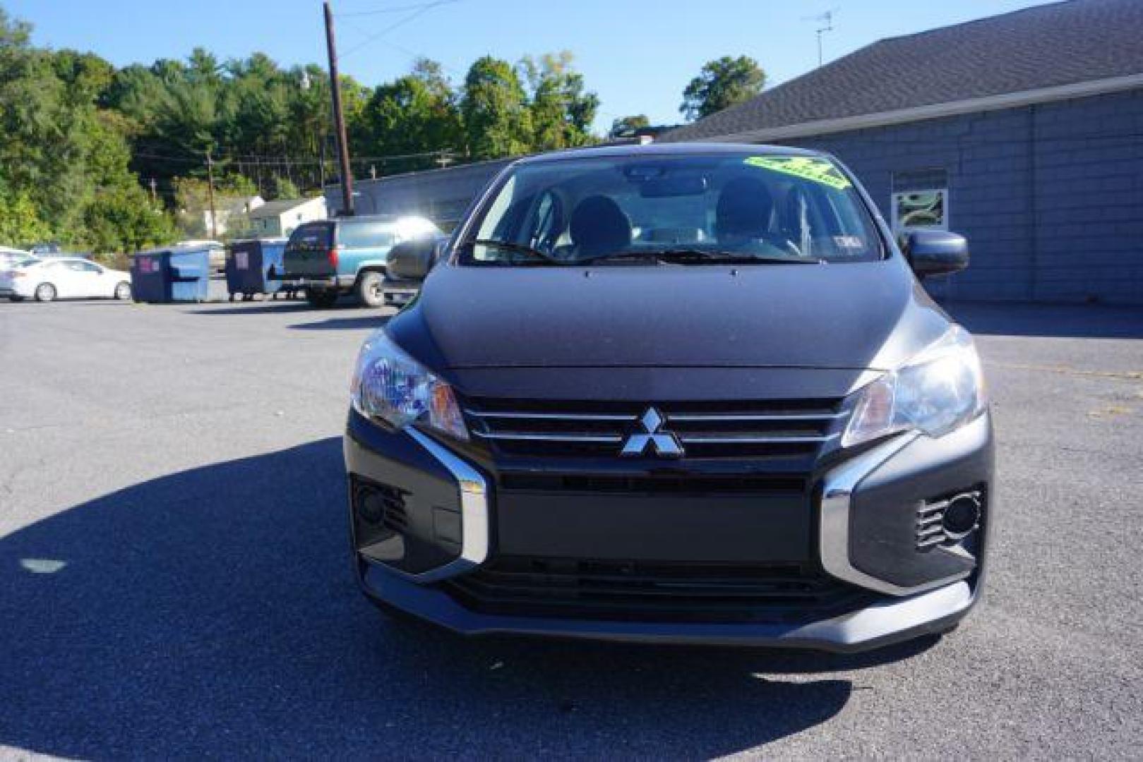 2024 Starlight Silver Metallic /Black Mitsubishi Mirage G4 ES (ML32FUFJ6RH) with an 1.2L L3 DOHC engine, Continuously Variable Transmission transmission, located at 312 Centre Ave, Schuylkill Haven, PA, 17972, (570) 593-5278, 40.638130, -76.177383 - aluminum/alloy wheels, rear parking sensors - Photo#2