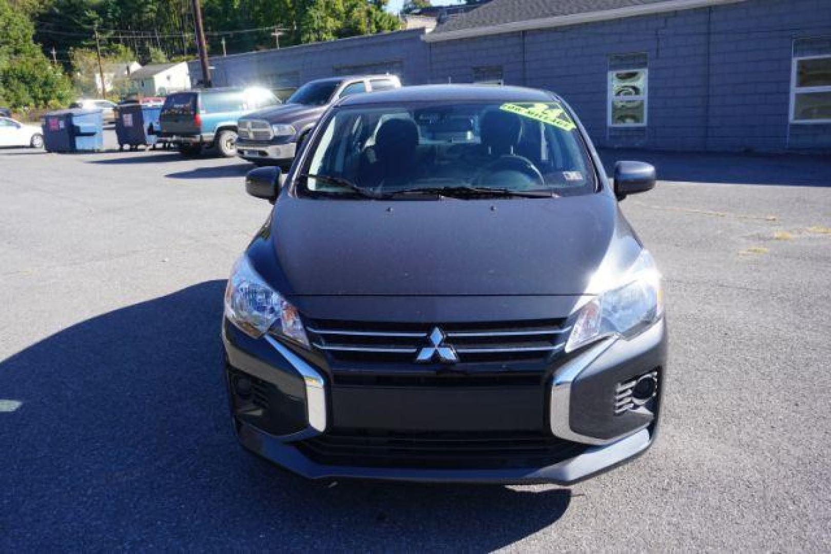 2024 Starlight Silver Metallic /Black Mitsubishi Mirage G4 ES (ML32FUFJ6RH) with an 1.2L L3 DOHC engine, Continuously Variable Transmission transmission, located at 312 Centre Ave, Schuylkill Haven, PA, 17972, (570) 593-5278, 40.638130, -76.177383 - aluminum/alloy wheels, rear parking sensors - Photo#3