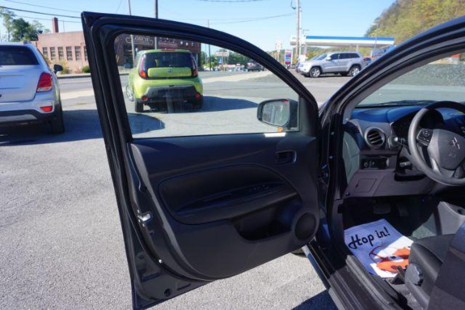 2024 Starlight Silver Metallic /Black Mitsubishi Mirage G4 ES (ML32FUFJ6RH) with an 1.2L L3 DOHC engine, Continuously Variable Transmission transmission, located at 312 Centre Ave, Schuylkill Haven, PA, 17972, (570) 593-5278, 40.638130, -76.177383 - aluminum/alloy wheels, rear parking sensors - Photo#18