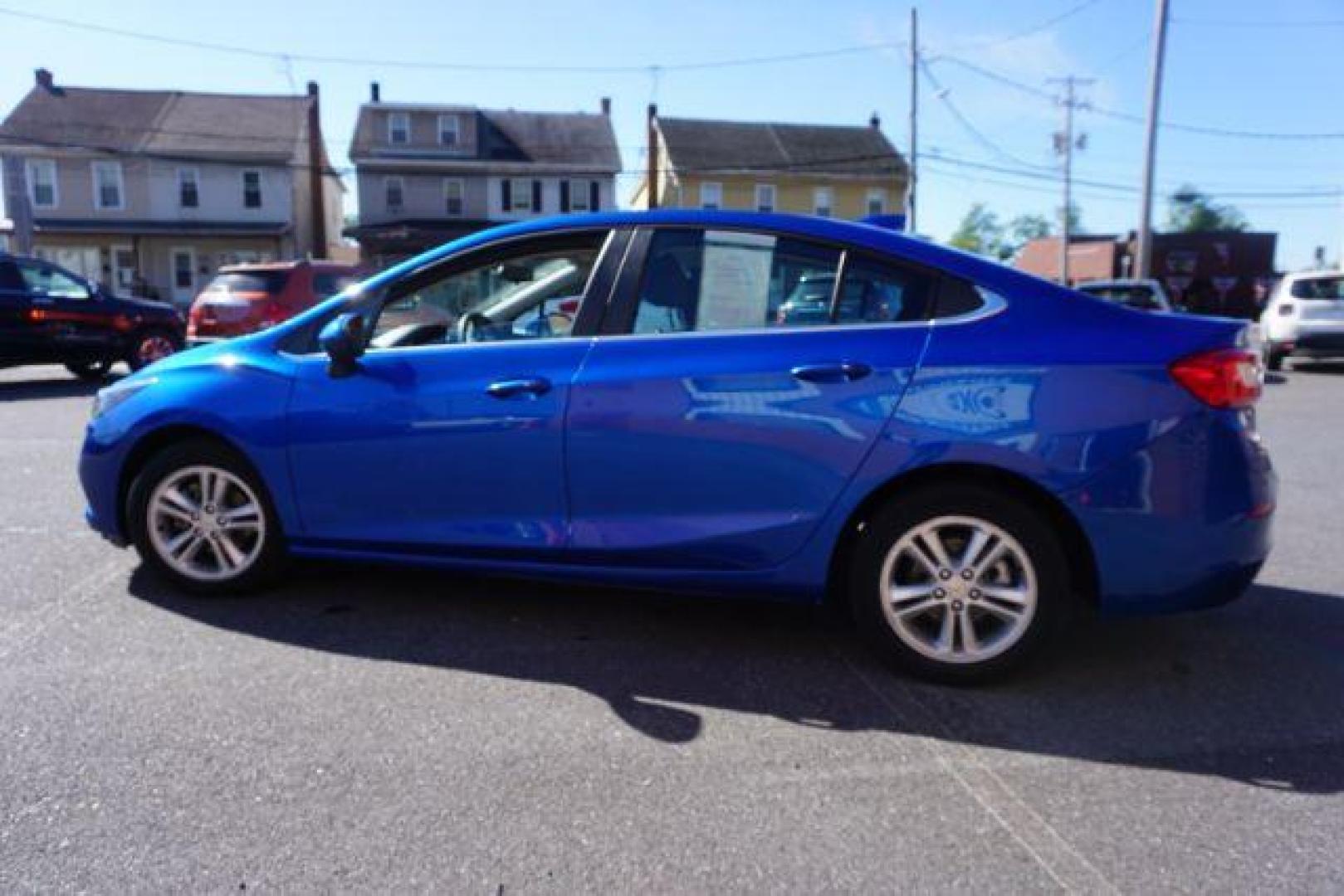 2017 Arctic Blue Metallic /Dark Atmosphere/Medium Atmosphere, cloth Chevrolet Cruze LT Auto (1G1BE5SM4H7) with an 1.4L L4 DOHC 16V TURBO engine, 6-Speed Automatic transmission, located at 312 Centre Ave, Schuylkill Haven, PA, 17972, (570) 593-5278, 40.638130, -76.177383 - heated front seats, passive keyless entry, power drivers seat, remote engine starter - Photo#9