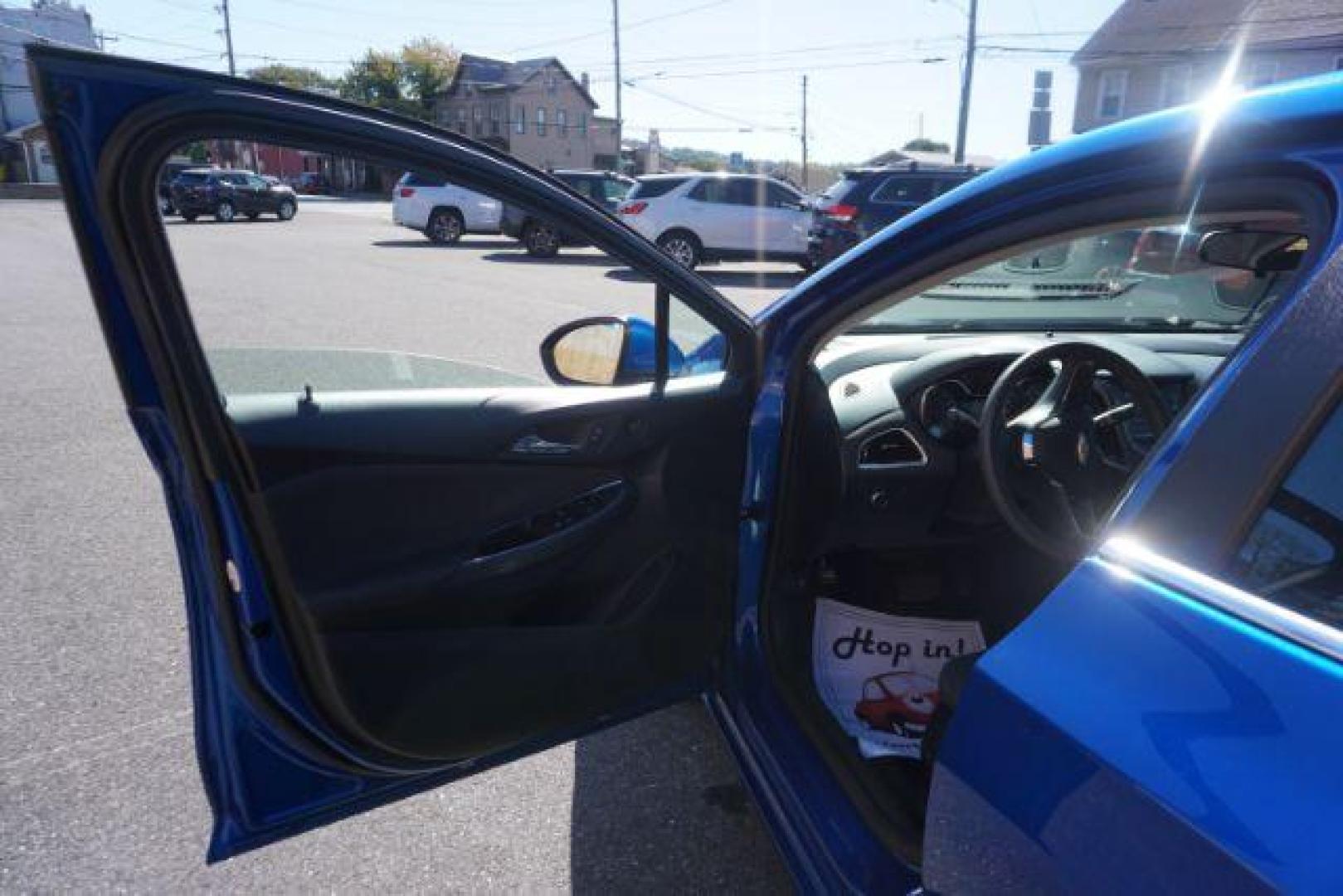 2017 Arctic Blue Metallic /Dark Atmosphere/Medium Atmosphere, cloth Chevrolet Cruze LT Auto (1G1BE5SM4H7) with an 1.4L L4 DOHC 16V TURBO engine, 6-Speed Automatic transmission, located at 312 Centre Ave, Schuylkill Haven, PA, 17972, (570) 593-5278, 40.638130, -76.177383 - heated front seats, passive keyless entry, power drivers seat, remote engine starter - Photo#20