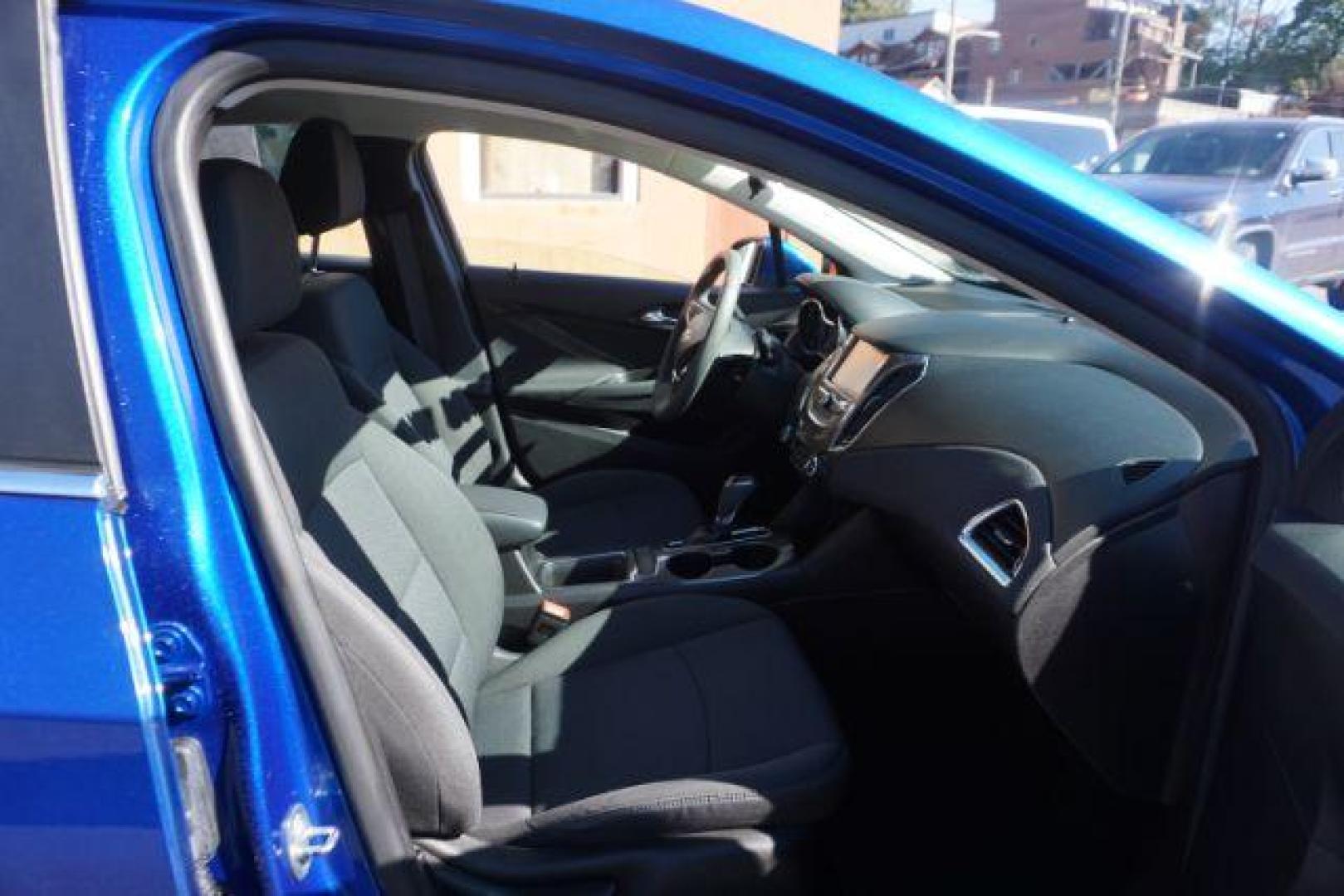 2017 Arctic Blue Metallic /Dark Atmosphere/Medium Atmosphere, cloth Chevrolet Cruze LT Auto (1G1BE5SM4H7) with an 1.4L L4 DOHC 16V TURBO engine, 6-Speed Automatic transmission, located at 312 Centre Ave, Schuylkill Haven, PA, 17972, (570) 593-5278, 40.638130, -76.177383 - heated front seats, passive keyless entry, power drivers seat, remote engine starter - Photo#55