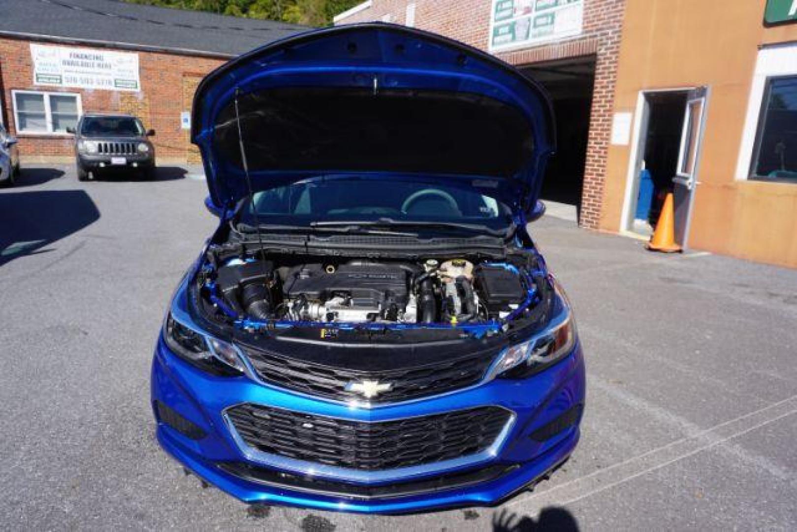 2017 Arctic Blue Metallic /Dark Atmosphere/Medium Atmosphere, cloth Chevrolet Cruze LT Auto (1G1BE5SM4H7) with an 1.4L L4 DOHC 16V TURBO engine, 6-Speed Automatic transmission, located at 312 Centre Ave, Schuylkill Haven, PA, 17972, (570) 593-5278, 40.638130, -76.177383 - heated front seats, passive keyless entry, power drivers seat, remote engine starter - Photo#57