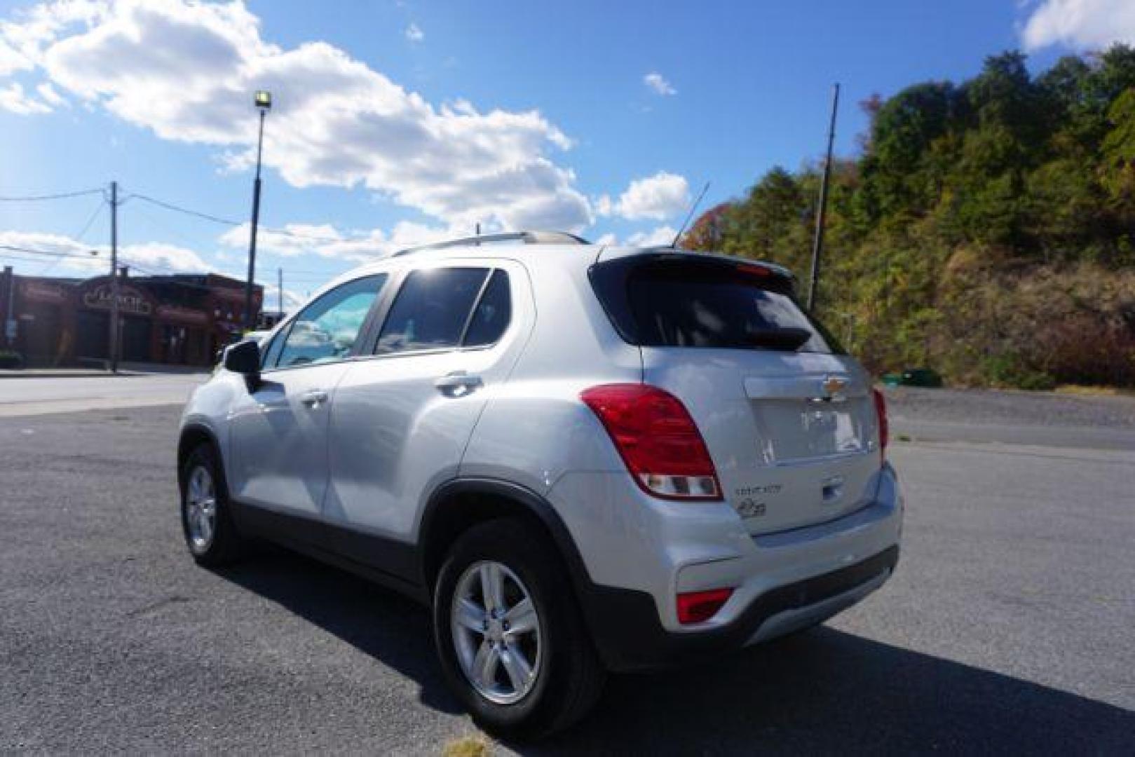 2021 silver /black leather Chevrolet Trax LT AWD (KL7CJPSB9MB) with an 1.4L L4 DOHC 16V engine, 6-Speed Automatic transmission, located at 312 Centre Ave, Schuylkill Haven, PA, 17972, (570) 593-5278, 40.638130, -76.177383 - luggage rack - Photo#11