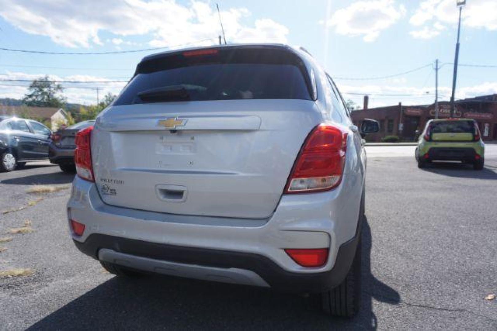 2021 silver /black leather Chevrolet Trax LT AWD (KL7CJPSB9MB) with an 1.4L L4 DOHC 16V engine, 6-Speed Automatic transmission, located at 312 Centre Ave, Schuylkill Haven, PA, 17972, (570) 593-5278, 40.638130, -76.177383 - luggage rack - Photo#14