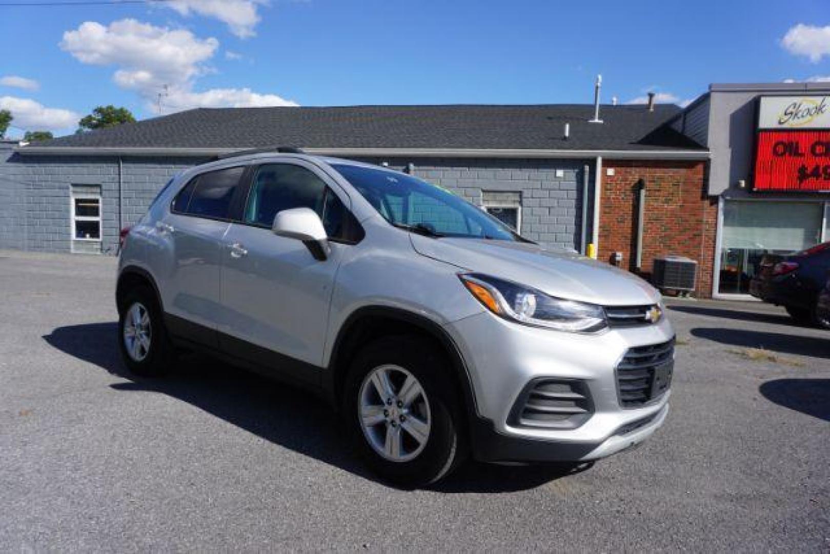 2021 silver /black leather Chevrolet Trax LT AWD (KL7CJPSB9MB) with an 1.4L L4 DOHC 16V engine, 6-Speed Automatic transmission, located at 312 Centre Ave, Schuylkill Haven, PA, 17972, (570) 593-5278, 40.638130, -76.177383 - luggage rack - Photo#1