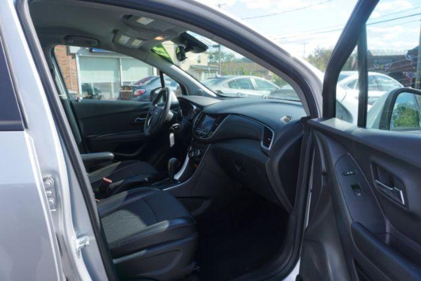 2021 silver /black leather Chevrolet Trax LT AWD (KL7CJPSB9MB) with an 1.4L L4 DOHC 16V engine, 6-Speed Automatic transmission, located at 312 Centre Ave, Schuylkill Haven, PA, 17972, (570) 593-5278, 40.638130, -76.177383 - luggage rack - Photo#51