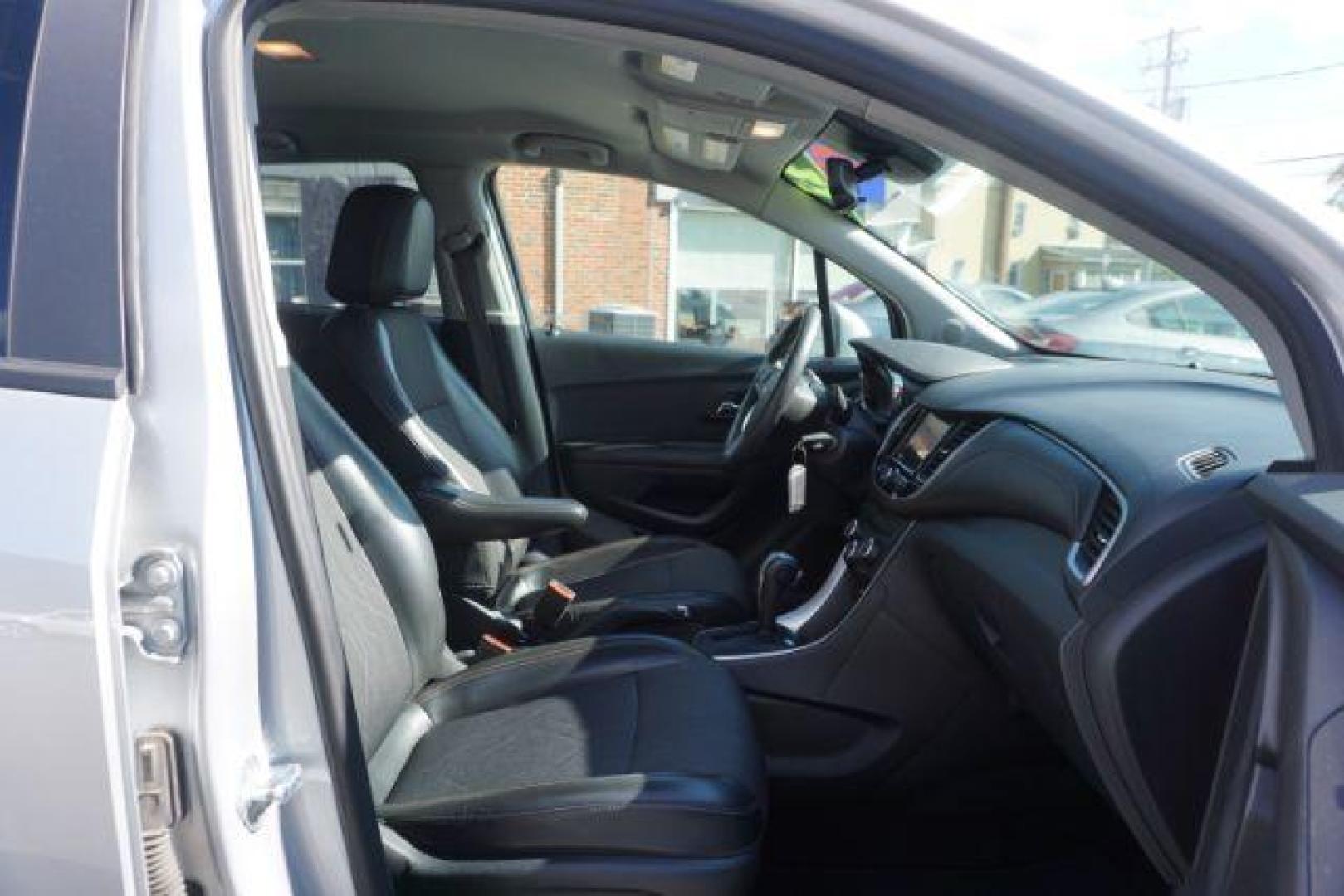 2021 silver /black leather Chevrolet Trax LT AWD (KL7CJPSB9MB) with an 1.4L L4 DOHC 16V engine, 6-Speed Automatic transmission, located at 312 Centre Ave, Schuylkill Haven, PA, 17972, (570) 593-5278, 40.638130, -76.177383 - luggage rack - Photo#52