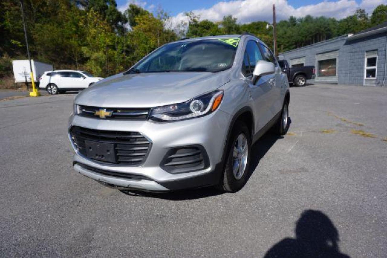 2021 silver /black leather Chevrolet Trax LT AWD (KL7CJPSB9MB) with an 1.4L L4 DOHC 16V engine, 6-Speed Automatic transmission, located at 312 Centre Ave, Schuylkill Haven, PA, 17972, (570) 593-5278, 40.638130, -76.177383 - luggage rack - Photo#6