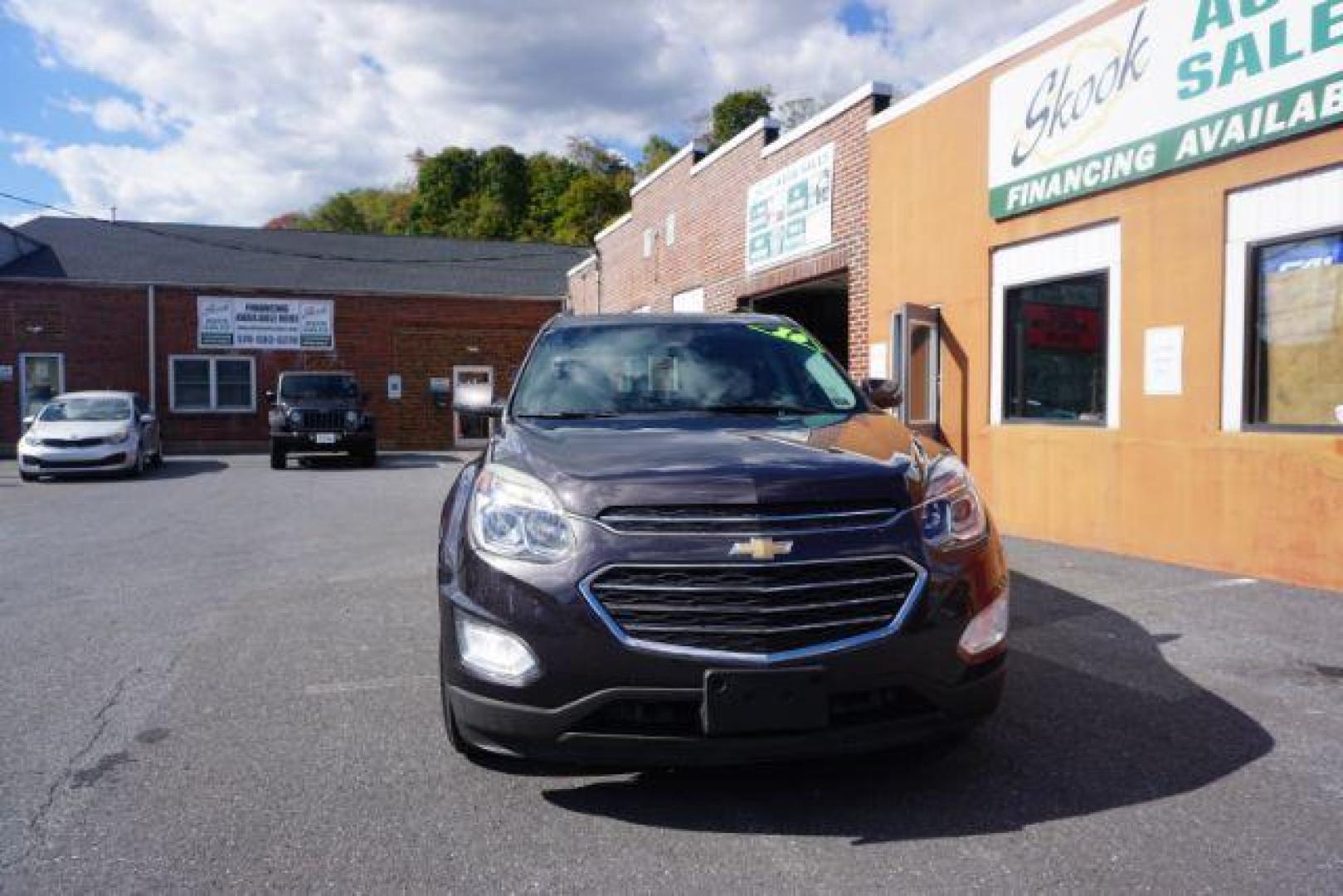 2016 Tungsten Metallic /Jet Black, premium cloth Chevrolet Equinox LT AWD (2GNFLFEK6G6) with an 2.4L L4 DOHC 16V FFV engine, 6-Speed Automatic transmission, located at 312 Centre Ave, Schuylkill Haven, PA, 17972, (570) 593-5278, 40.638130, -76.177383 - BLIND SPOT MONITOR, LUGGAGE RACK, NAVIGATION SYSTEM, REAR PARKING SENSORS - Photo#2