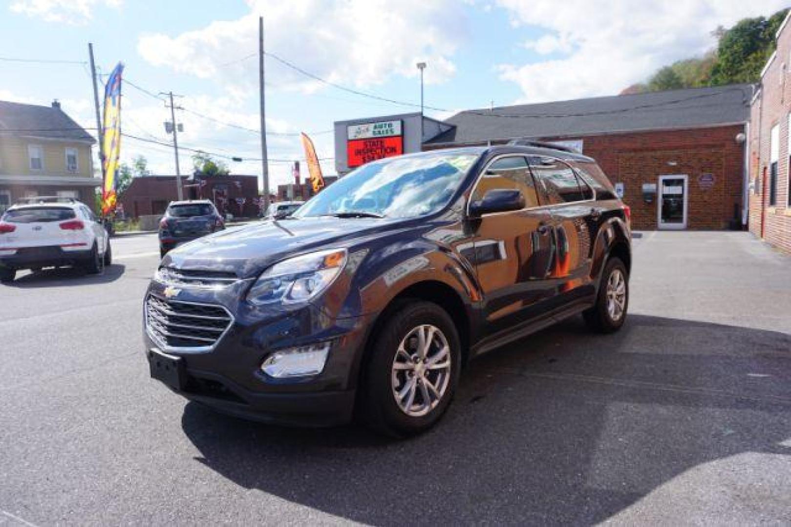 2016 Tungsten Metallic /Jet Black, premium cloth Chevrolet Equinox LT AWD (2GNFLFEK6G6) with an 2.4L L4 DOHC 16V FFV engine, 6-Speed Automatic transmission, located at 312 Centre Ave, Schuylkill Haven, PA, 17972, (570) 593-5278, 40.638130, -76.177383 - BLIND SPOT MONITOR, LUGGAGE RACK, NAVIGATION SYSTEM, REAR PARKING SENSORS - Photo#6