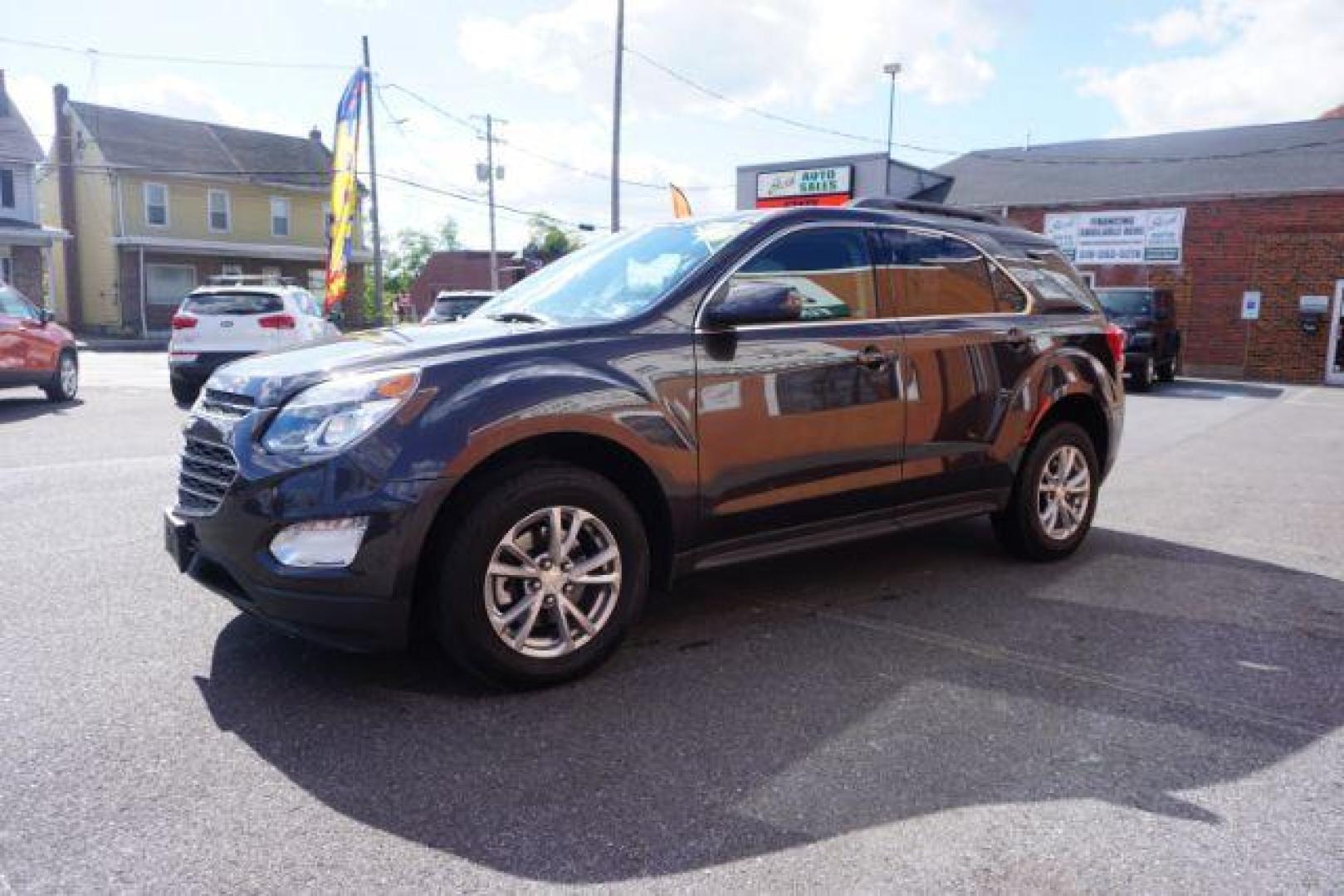 2016 Tungsten Metallic /Jet Black, premium cloth Chevrolet Equinox LT AWD (2GNFLFEK6G6) with an 2.4L L4 DOHC 16V FFV engine, 6-Speed Automatic transmission, located at 312 Centre Ave, Schuylkill Haven, PA, 17972, (570) 593-5278, 40.638130, -76.177383 - BLIND SPOT MONITOR, LUGGAGE RACK, NAVIGATION SYSTEM, REAR PARKING SENSORS - Photo#7