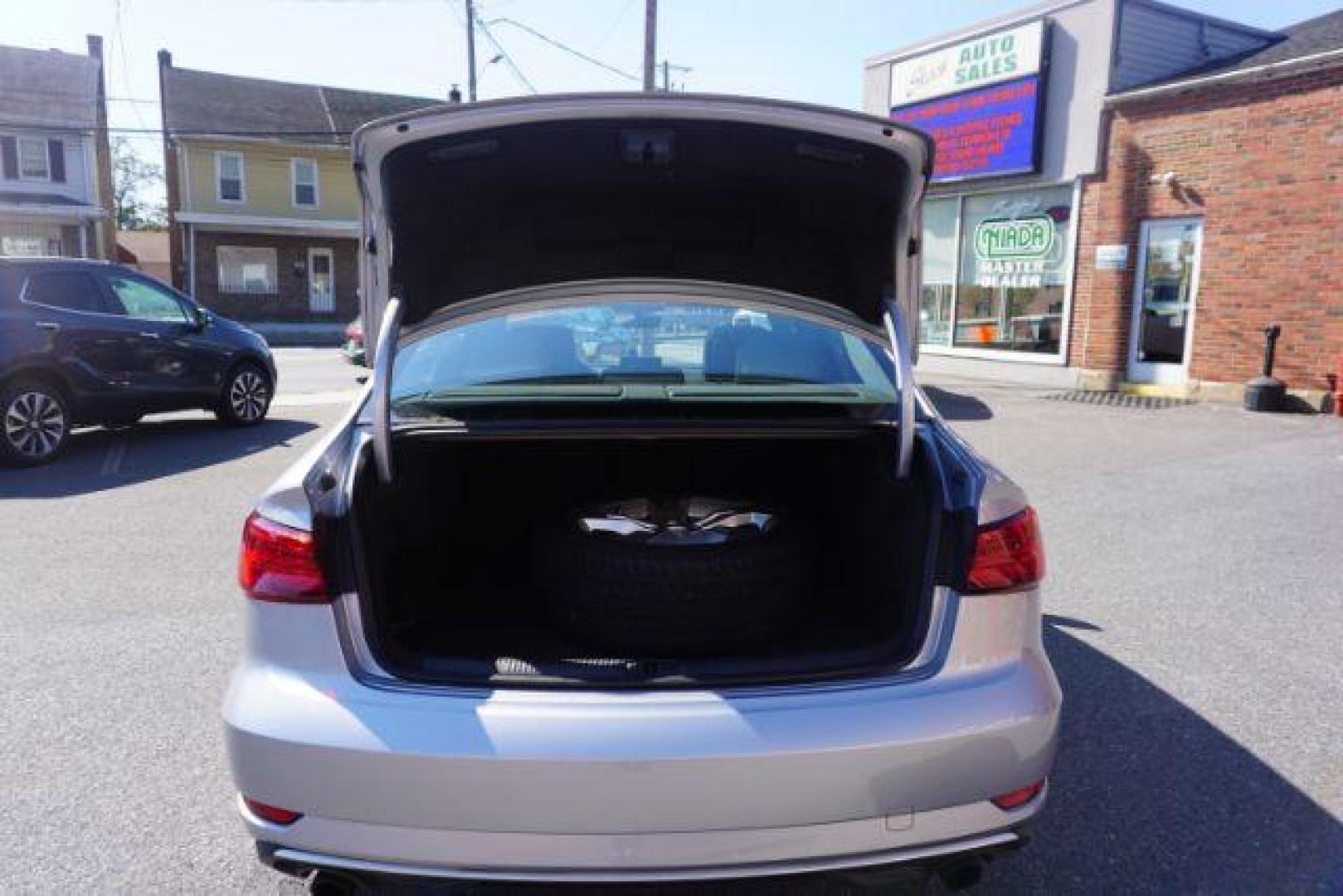 2017 Florett Silver Metallic /Black, leather Audi A3 2.0 TFSI Premium (WAUB8GFF5H1) with an 2.0L L4 DOHC 16V engine, 6-Speed Automatic transmission, located at 312 Centre Ave, Schuylkill Haven, PA, 17972, (570) 593-5278, 40.638130, -76.177383 - Photo#38