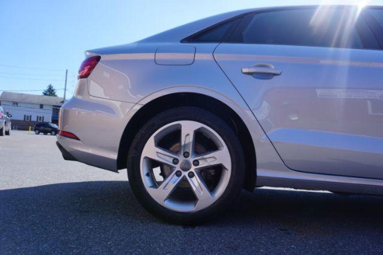 2017 Florett Silver Metallic /Black, leather Audi A3 2.0 TFSI Premium (WAUB8GFF5H1) with an 2.0L L4 DOHC 16V engine, 6-Speed Automatic transmission, located at 312 Centre Ave, Schuylkill Haven, PA, 17972, (570) 593-5278, 40.638130, -76.177383 - Photo#6