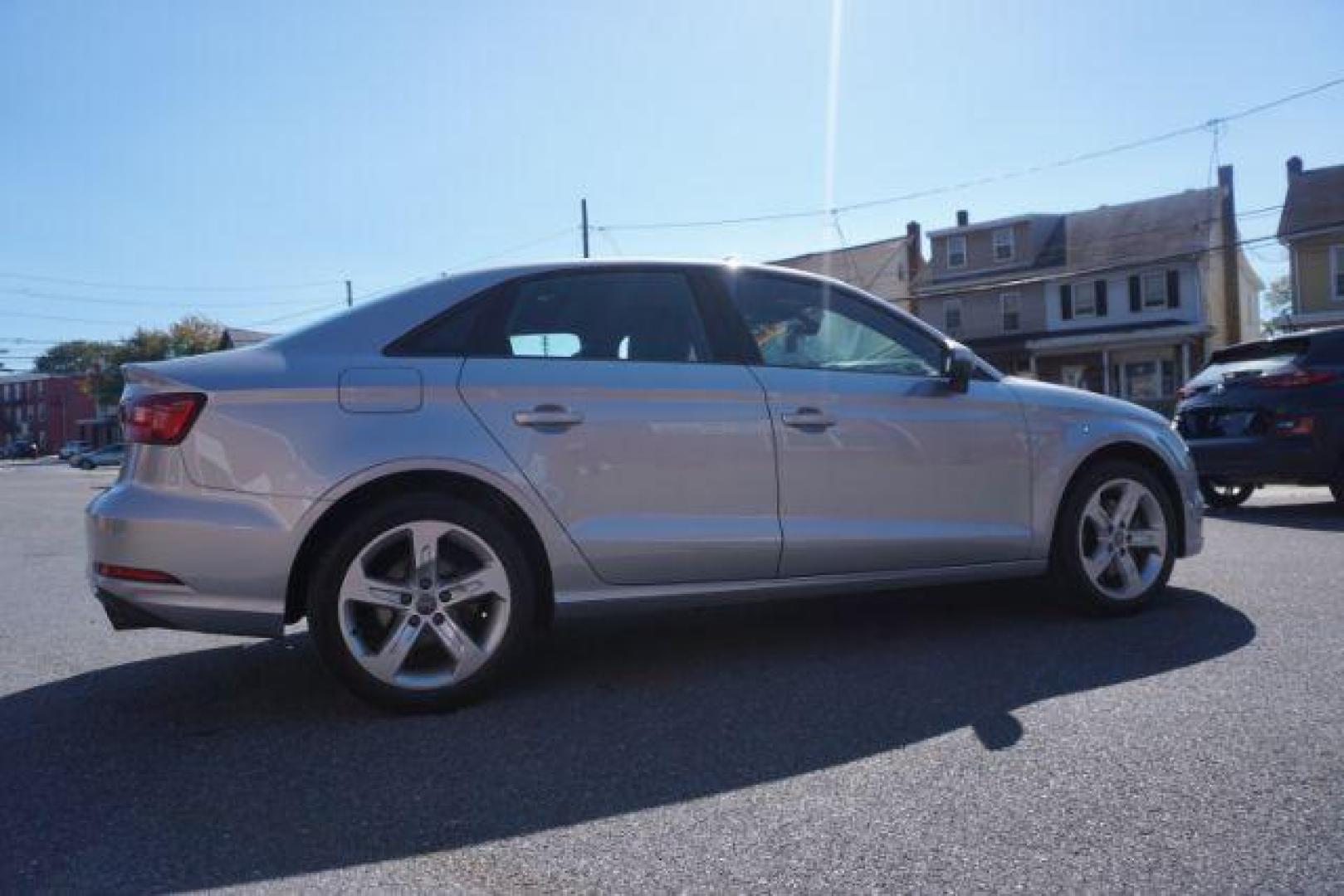 2017 Florett Silver Metallic /Black, leather Audi A3 2.0 TFSI Premium (WAUB8GFF5H1) with an 2.0L L4 DOHC 16V engine, 6-Speed Automatic transmission, located at 312 Centre Ave, Schuylkill Haven, PA, 17972, (570) 593-5278, 40.638130, -76.177383 - Photo#7