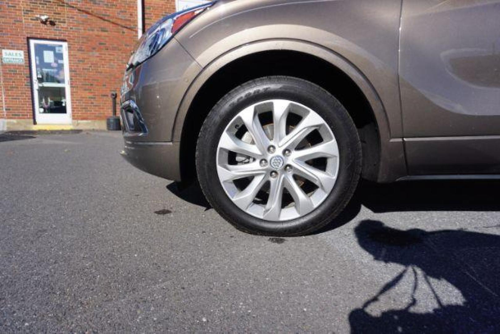 2016 Bronze Alloy Metallic /Light Neutral w/Ebony Interior Accents, leather Buick Envision Premium II AWD (LRBFXFSX0GD) with an 2.0L L4 DOHC 24V TURBO engine, 6-Speed Automatic transmission, located at 312 Centre Ave, Schuylkill Haven, PA, 17972, (570) 593-5278, 40.638130, -76.177383 - ADAPTIVE CRUISE CONTROL - Photo#13