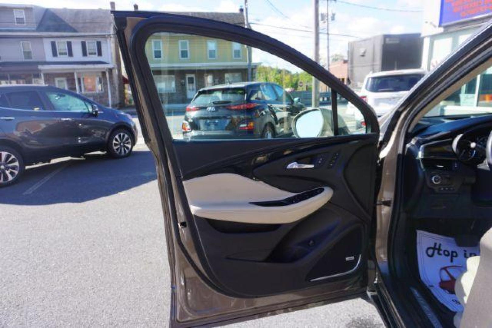 2016 Bronze Alloy Metallic /Light Neutral w/Ebony Interior Accents, leather Buick Envision Premium II AWD (LRBFXFSX0GD) with an 2.0L L4 DOHC 24V TURBO engine, 6-Speed Automatic transmission, located at 312 Centre Ave, Schuylkill Haven, PA, 17972, (570) 593-5278, 40.638130, -76.177383 - ADAPTIVE CRUISE CONTROL - Photo#16