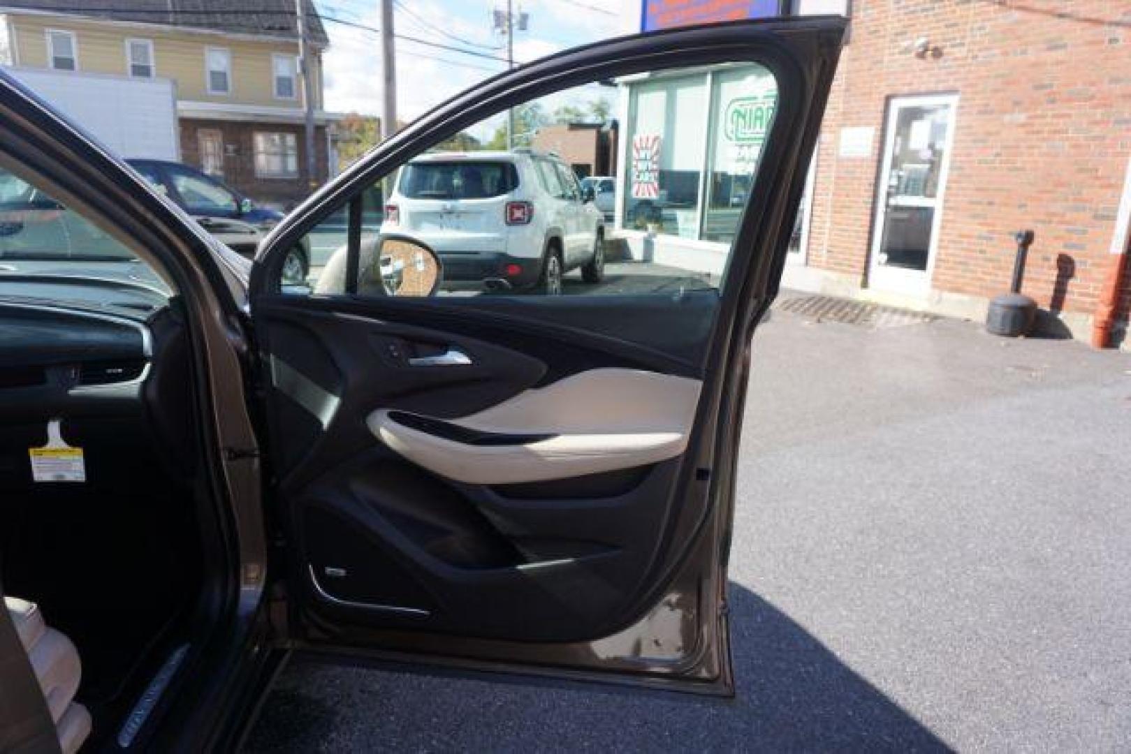 2016 Bronze Alloy Metallic /Light Neutral w/Ebony Interior Accents, leather Buick Envision Premium II AWD (LRBFXFSX0GD) with an 2.0L L4 DOHC 24V TURBO engine, 6-Speed Automatic transmission, located at 312 Centre Ave, Schuylkill Haven, PA, 17972, (570) 593-5278, 40.638130, -76.177383 - ADAPTIVE CRUISE CONTROL - Photo#52