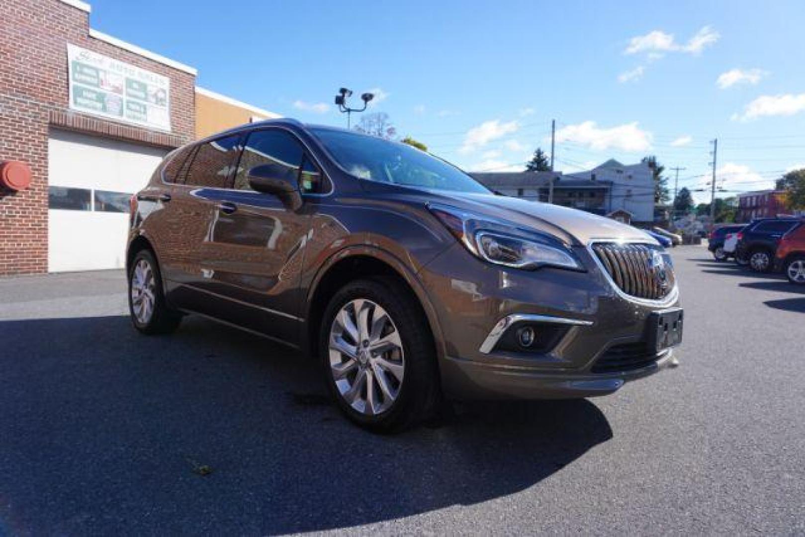 2016 Bronze Alloy Metallic /Light Neutral w/Ebony Interior Accents, leather Buick Envision Premium II AWD (LRBFXFSX0GD) with an 2.0L L4 DOHC 24V TURBO engine, 6-Speed Automatic transmission, located at 312 Centre Ave, Schuylkill Haven, PA, 17972, (570) 593-5278, 40.638130, -76.177383 - ADAPTIVE CRUISE CONTROL - Photo#5