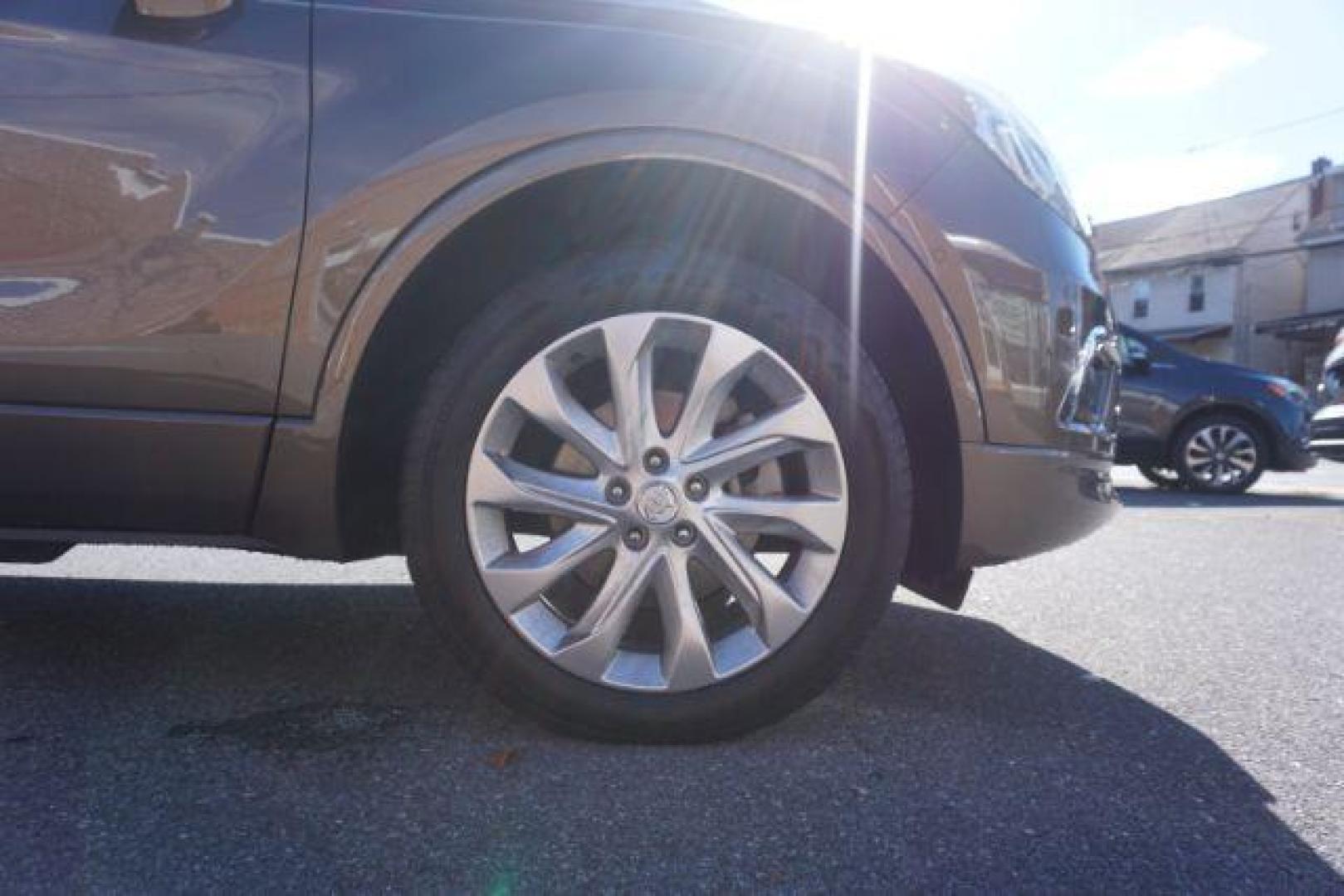 2016 Bronze Alloy Metallic /Light Neutral w/Ebony Interior Accents, leather Buick Envision Premium II AWD (LRBFXFSX0GD) with an 2.0L L4 DOHC 24V TURBO engine, 6-Speed Automatic transmission, located at 312 Centre Ave, Schuylkill Haven, PA, 17972, (570) 593-5278, 40.638130, -76.177383 - ADAPTIVE CRUISE CONTROL - Photo#6