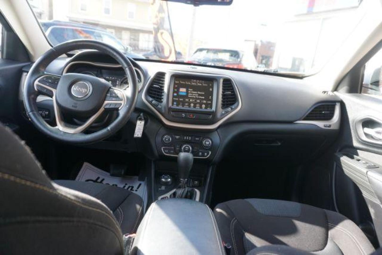 2016 Bright White Clear Coat /Black, premium cloth Jeep Cherokee Latitude 4WD (1C4PJMCS9GW) with an 3.2L V6 DOHC 24V engine, 9-Speed Automatic transmission, located at 312 Centre Ave, Schuylkill Haven, PA, 17972, (570) 593-5278, 40.638130, -76.177383 - navigation, passive keyless entry, power drivers seat - Photo#42